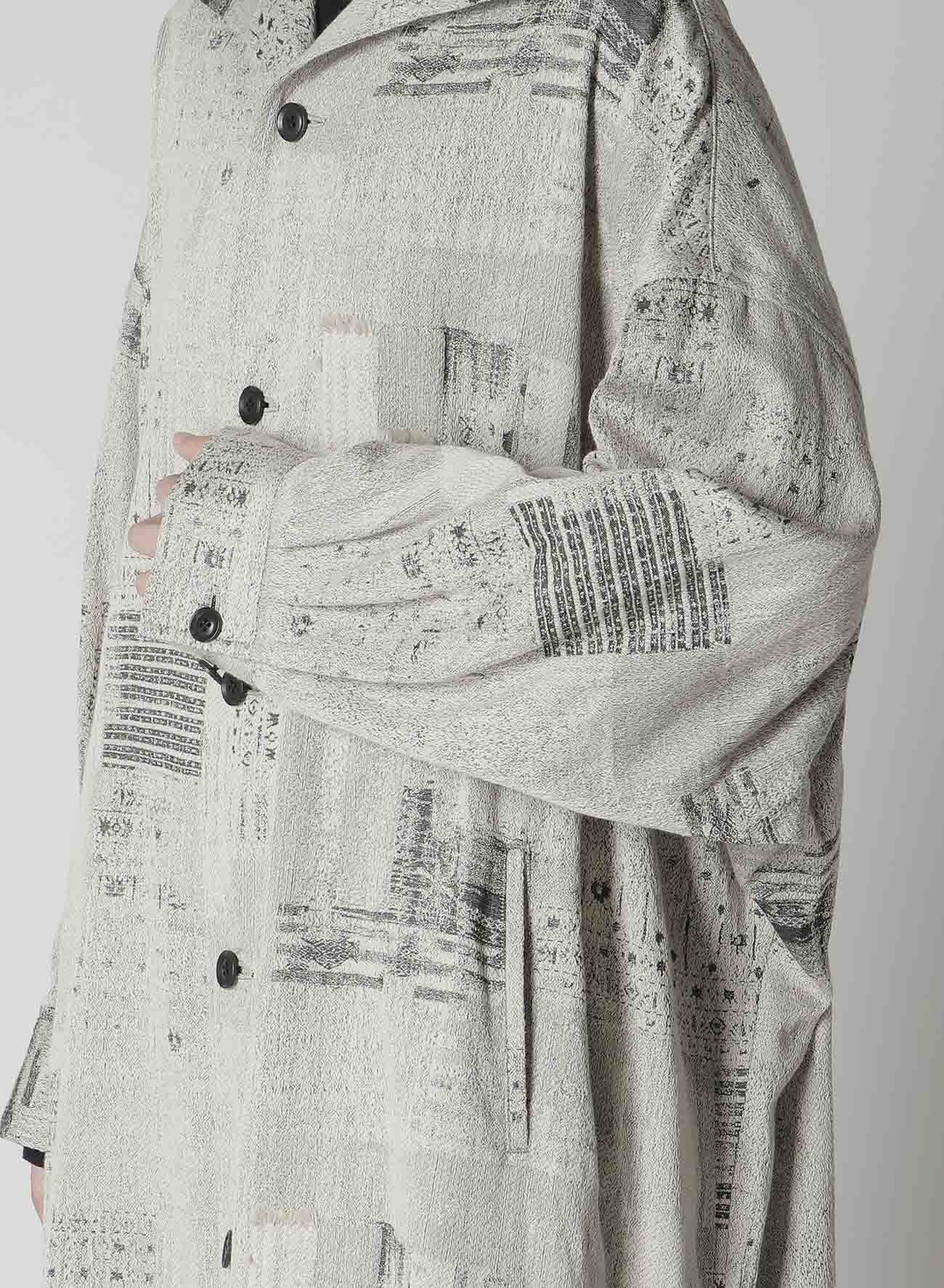 PATCHWORK JACQUARD DRESS