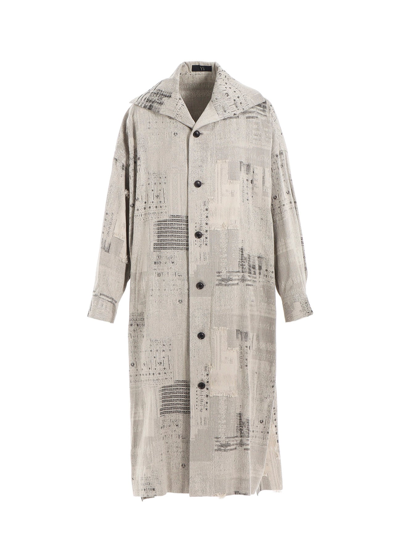 PATCHWORK JACQUARD DRESS