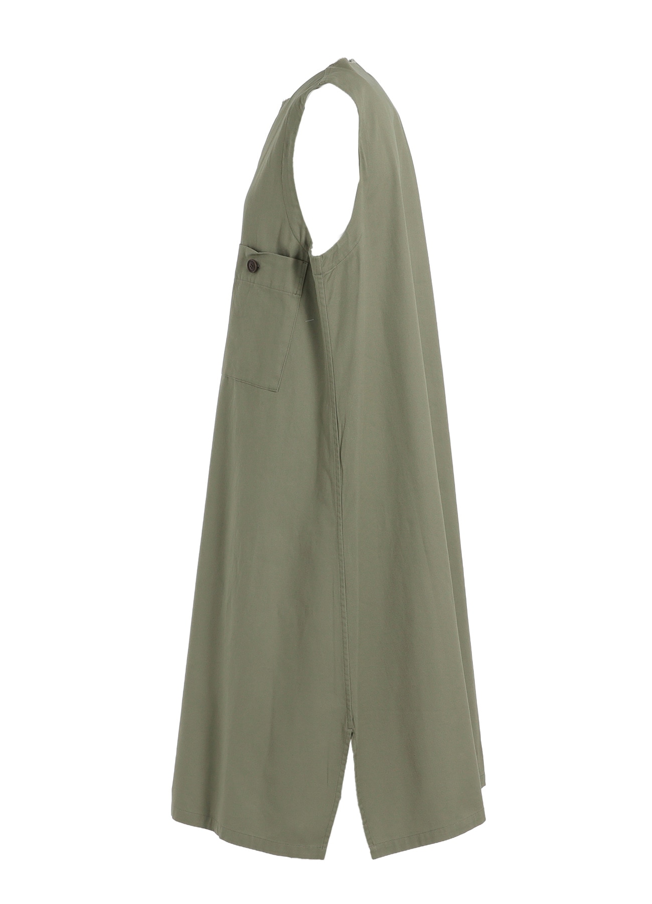 [Y's BORN PRODUCT] COTTON TWILL LONG DRESS
