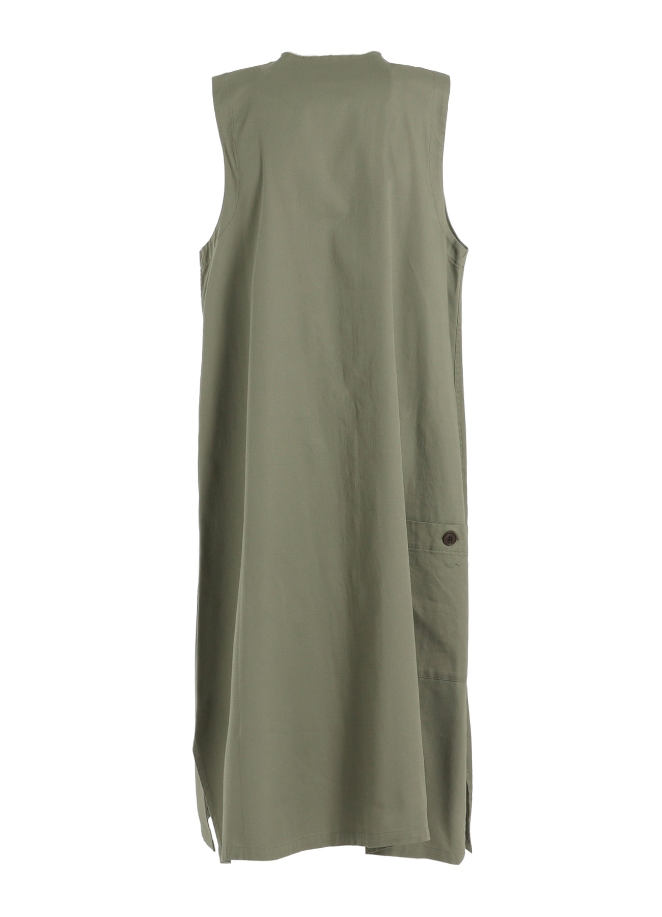 [Y's BORN PRODUCT] COTTON TWILL LONG DRESS