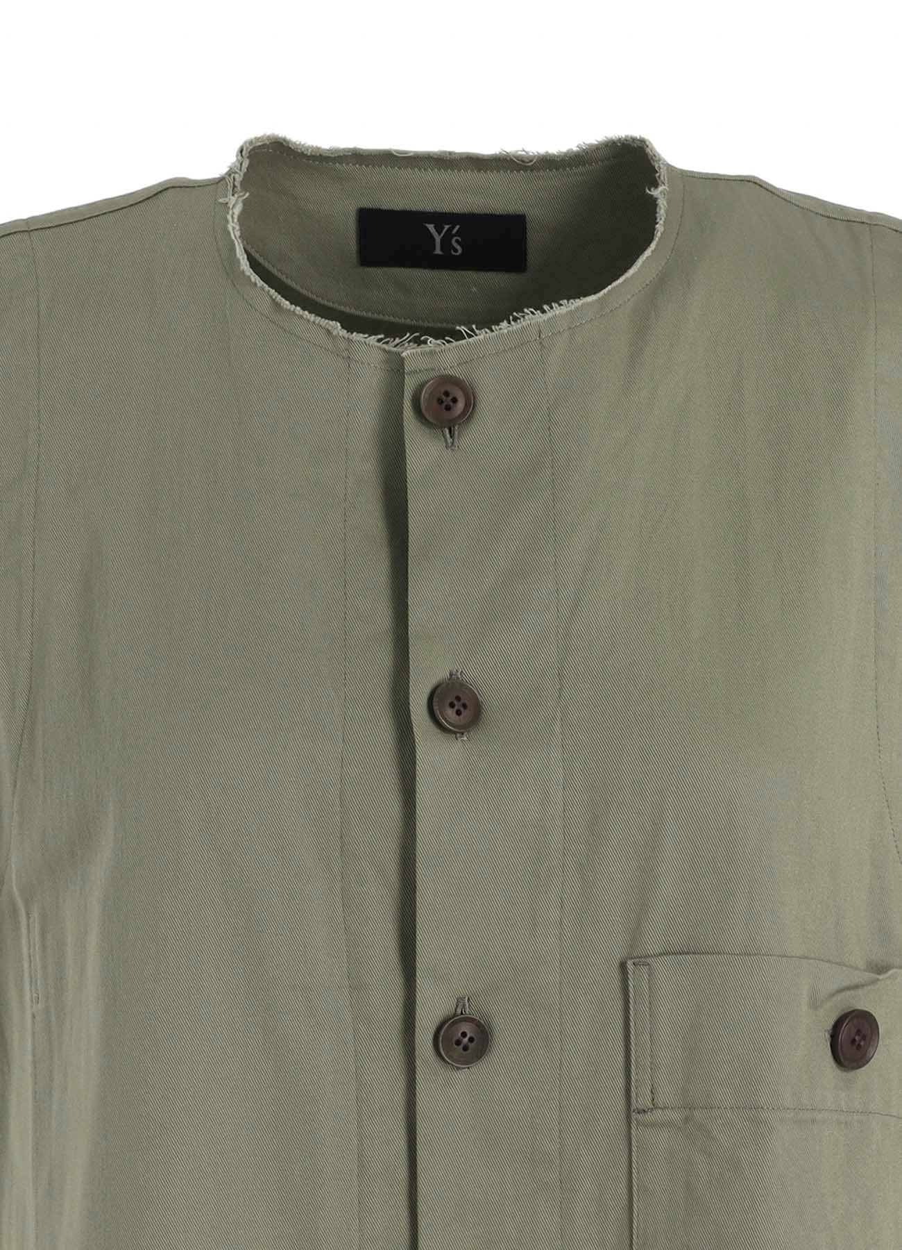 [Y's BORN PRODUCT] COTTON TWILL LONG DRESS