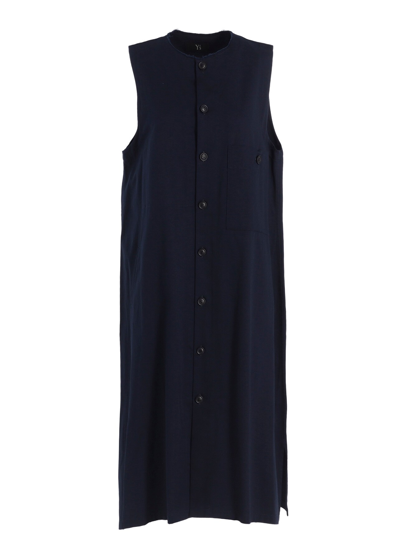 [Y's BORN PRODUCT] COTTON TWILL LONG DRESS