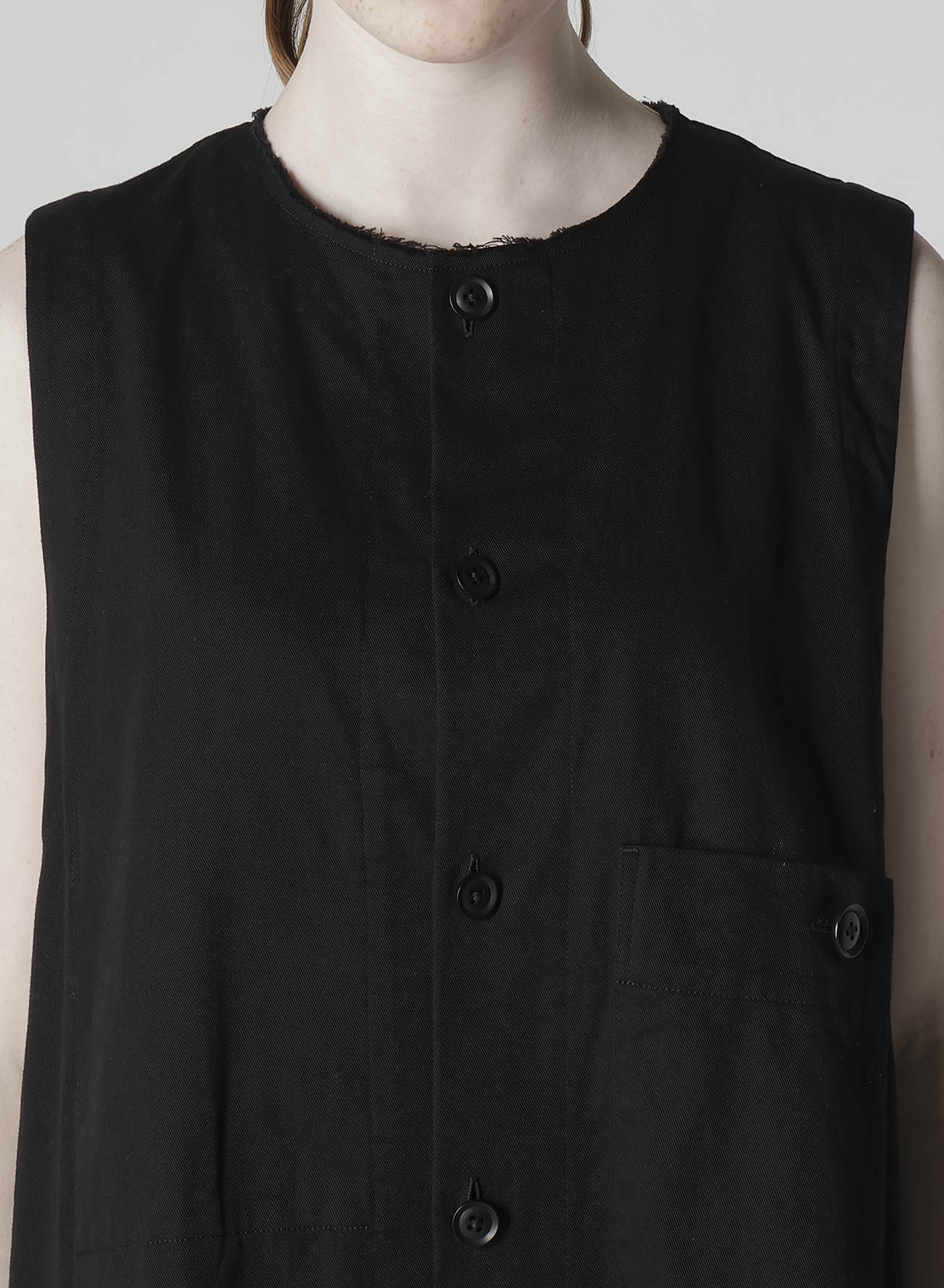 [Y's BORN PRODUCT] COTTON TWILL LONG DRESS