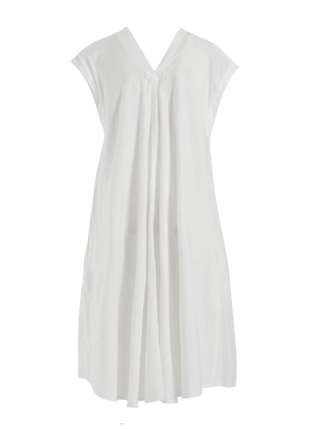 [Y's BORN PRODUCT] THIN COTTON TWILL FRENCH SLEEVE DRESS