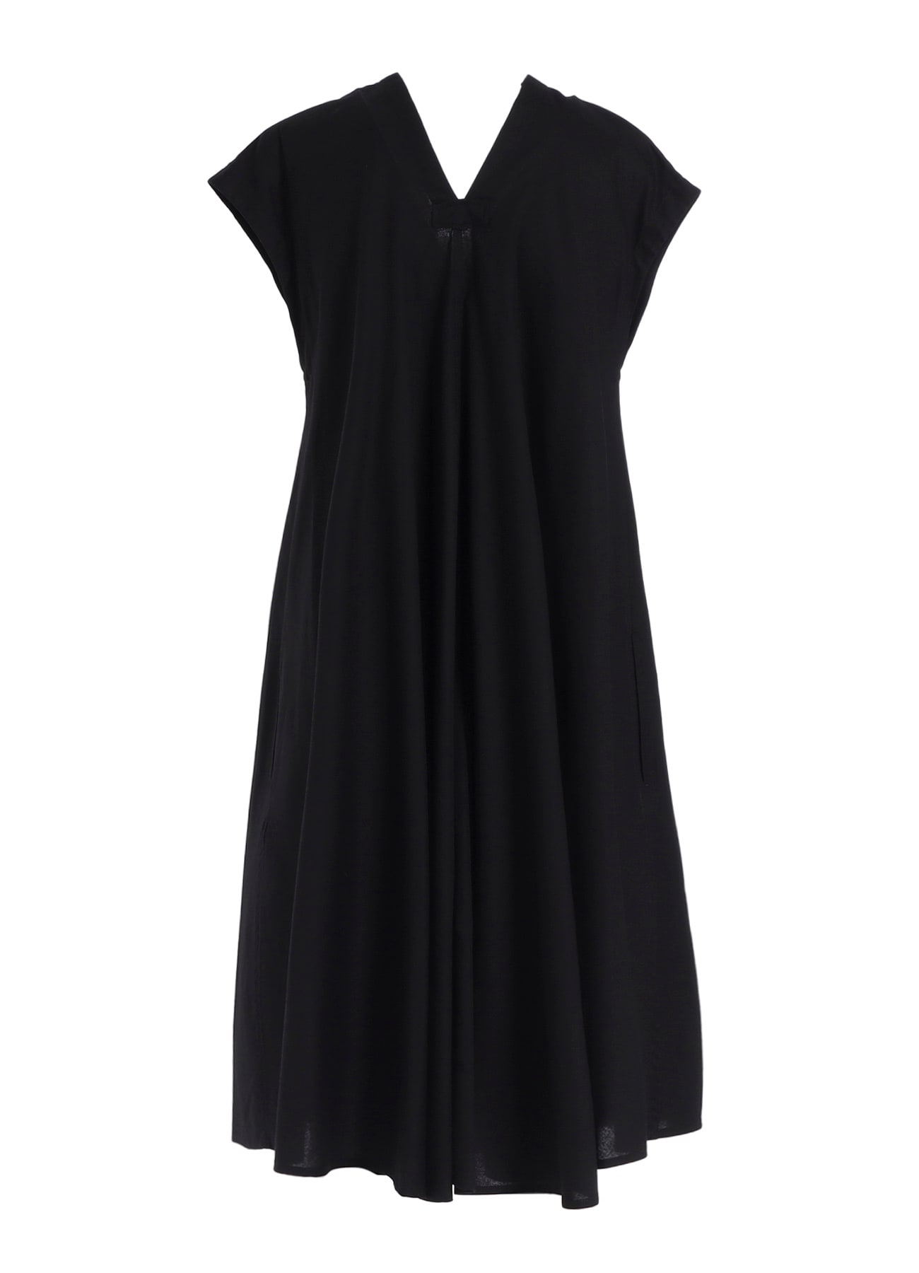 [Y's BORN PRODUCT] THIN COTTON TWILL FRENCH SLEEVE DRESS