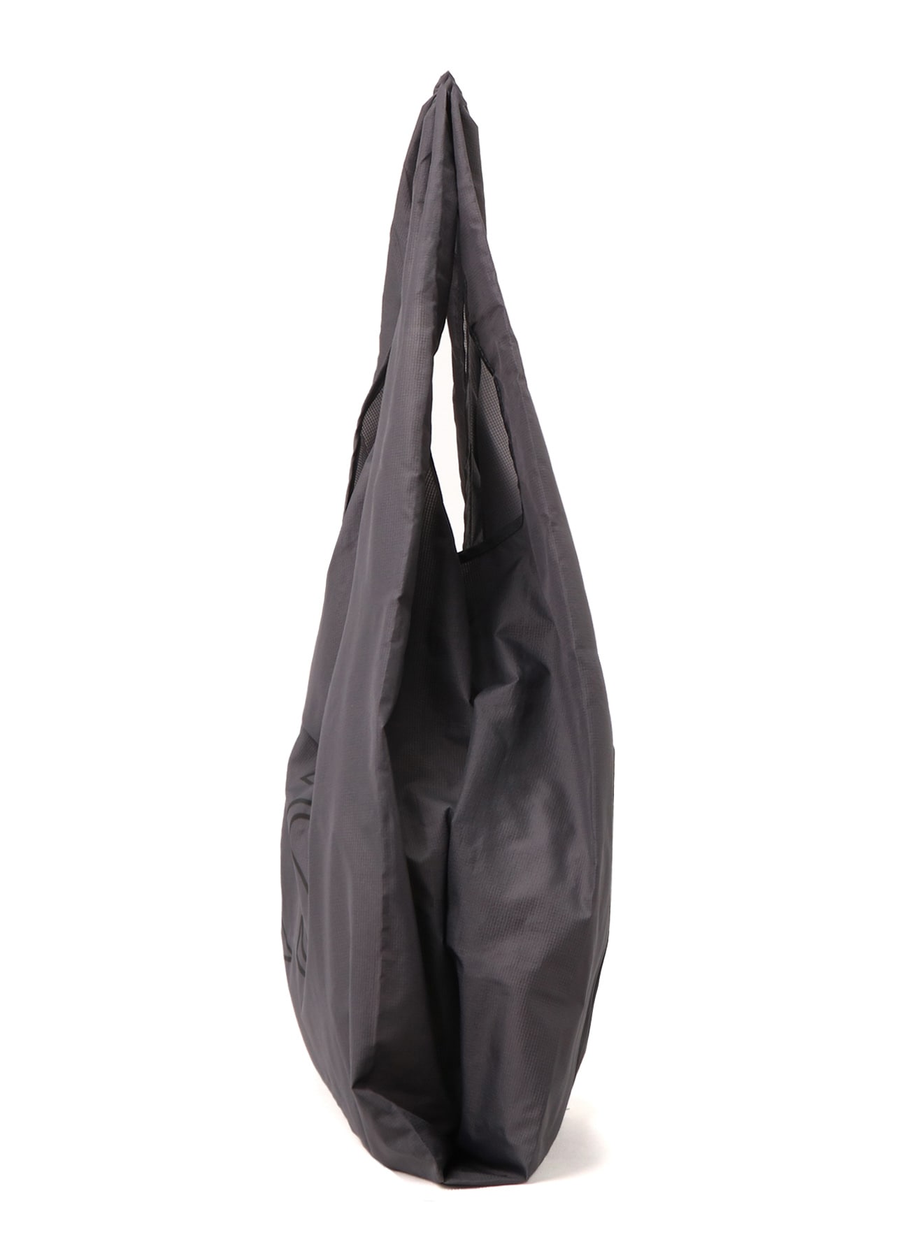 VINTAGE-LIKE NYLON ECO BAG L