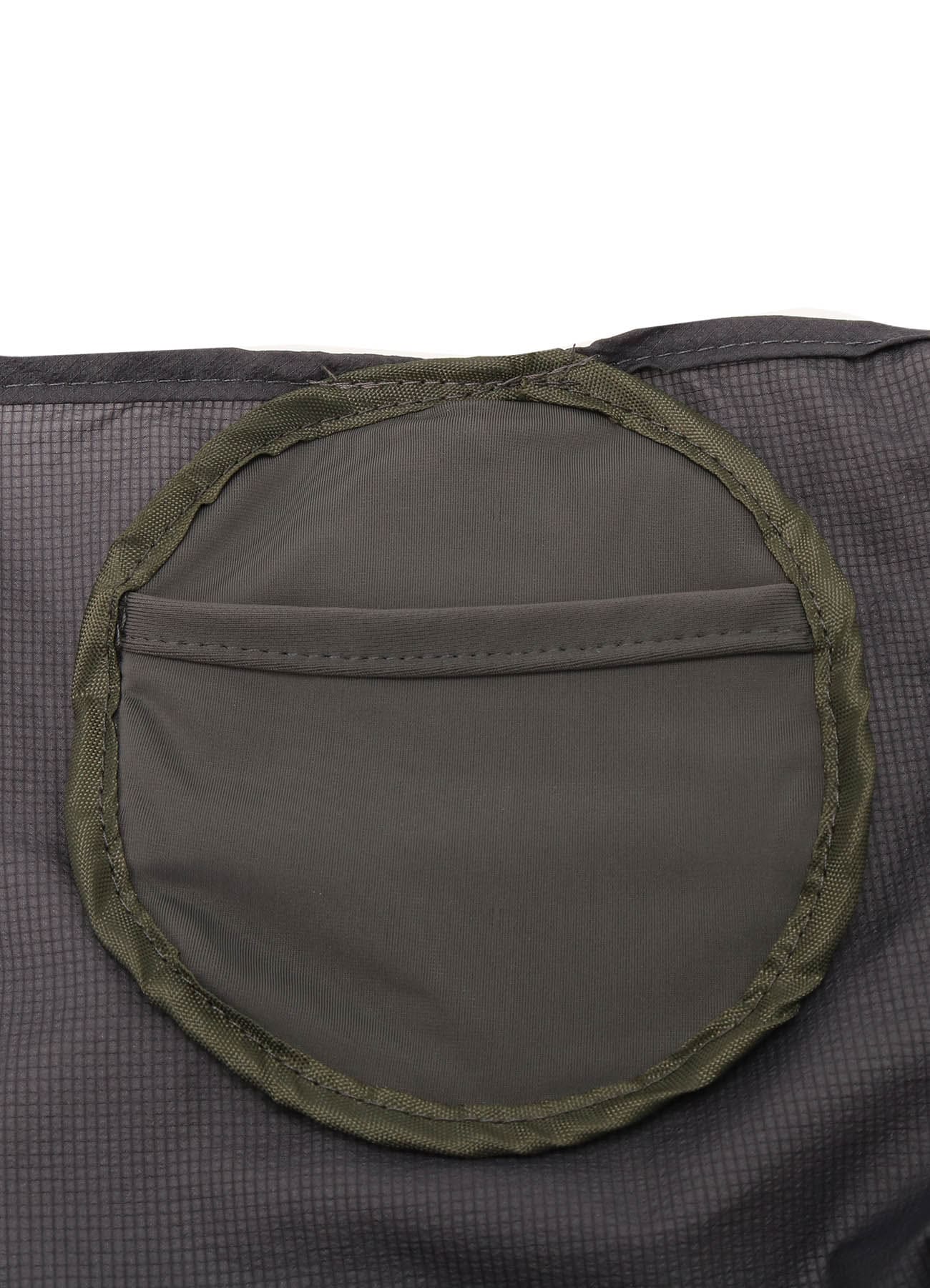 VINTAGE-LIKE NYLON ECO BAG L