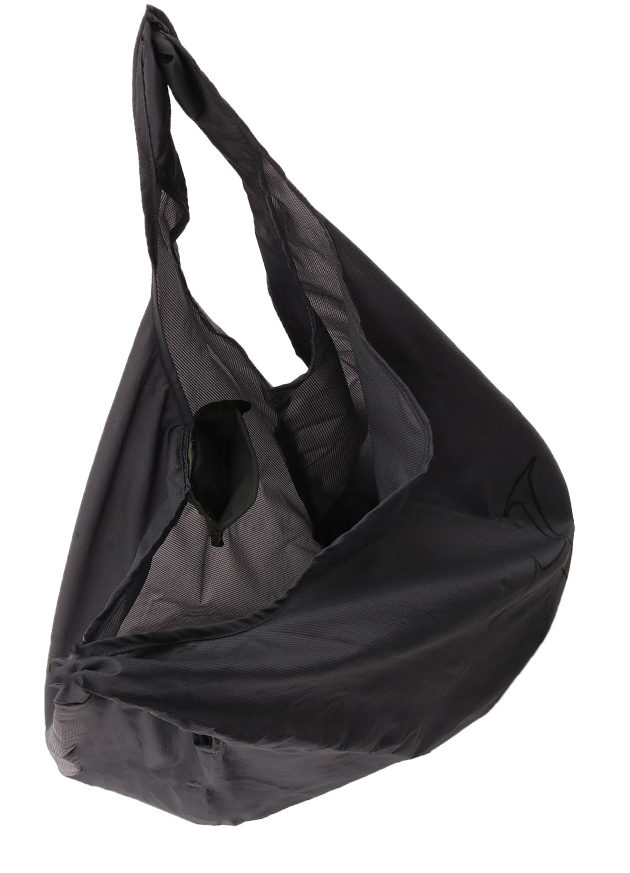 VINTAGE-LIKE NYLON ECO BAG L