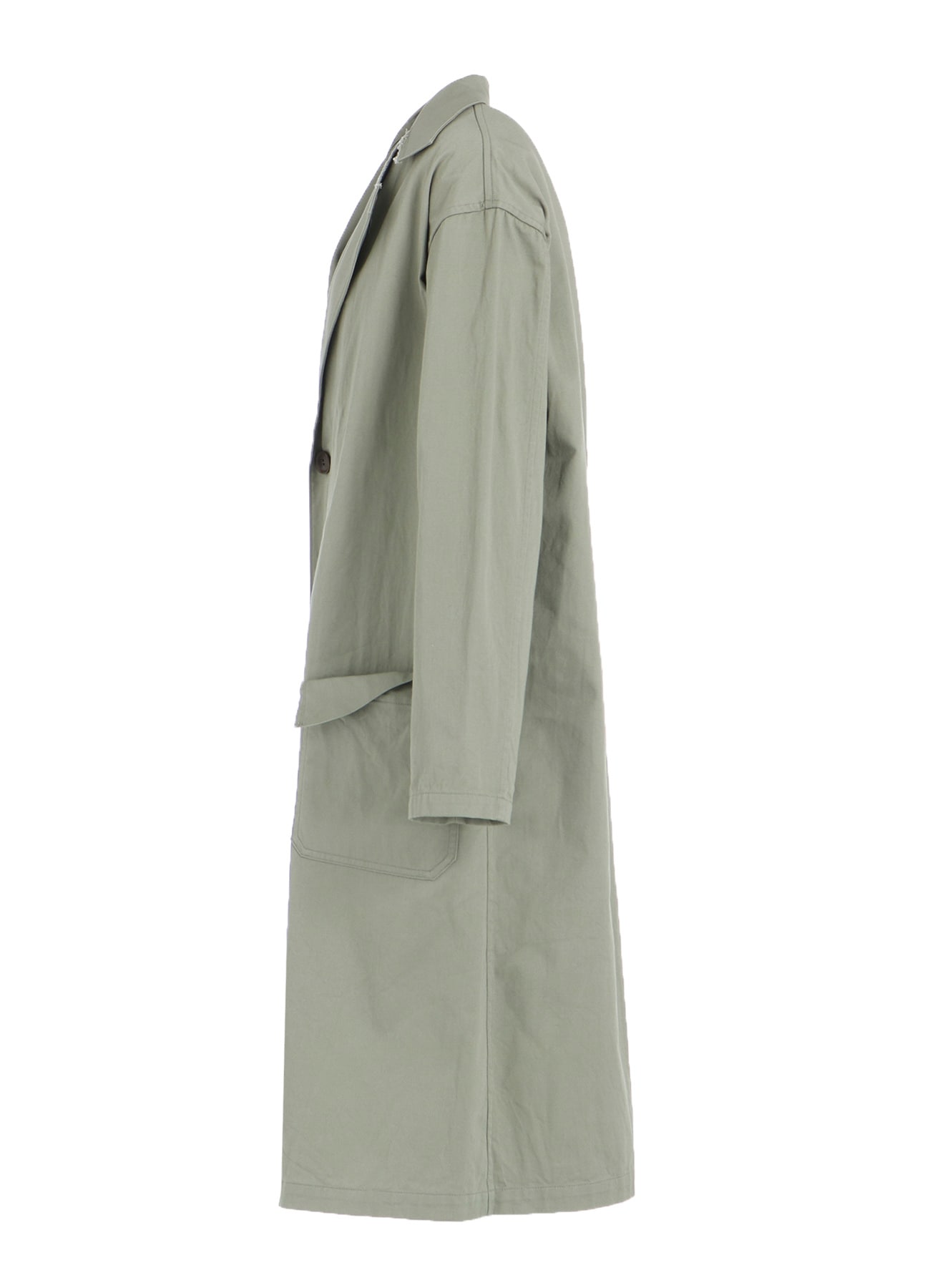 [Y's BORN PRODUCT] COTTON TWILL LONG JACKET