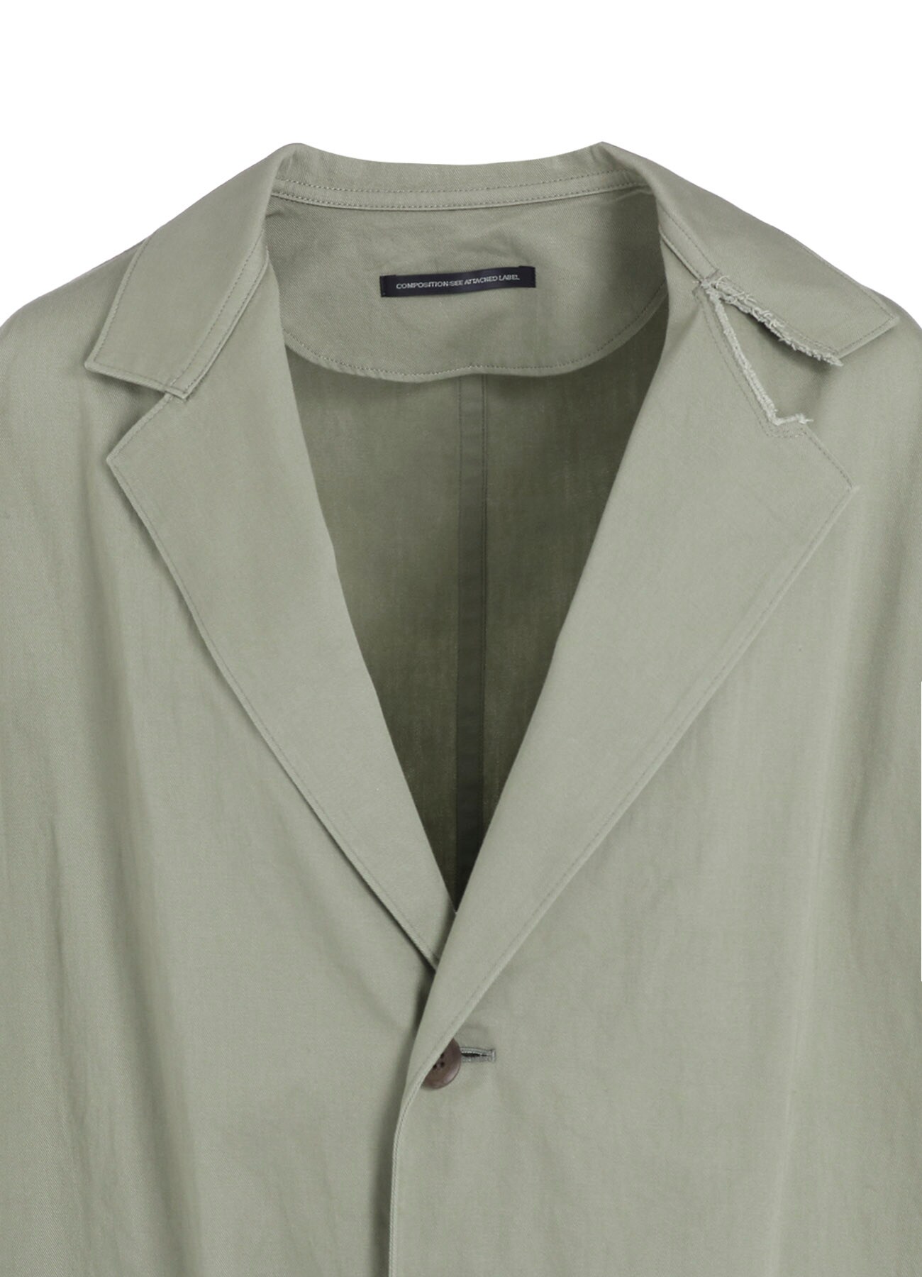 [Y's BORN PRODUCT] COTTON TWILL LONG JACKET