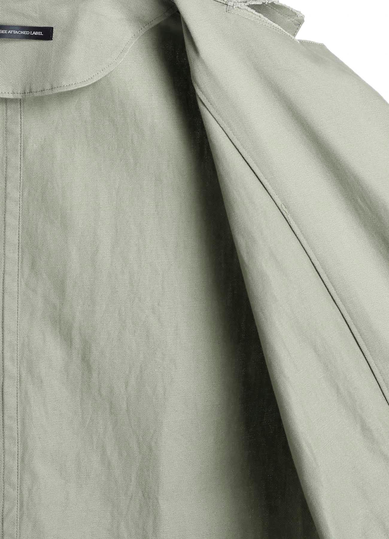 [Y's BORN PRODUCT] COTTON TWILL LONG JACKET