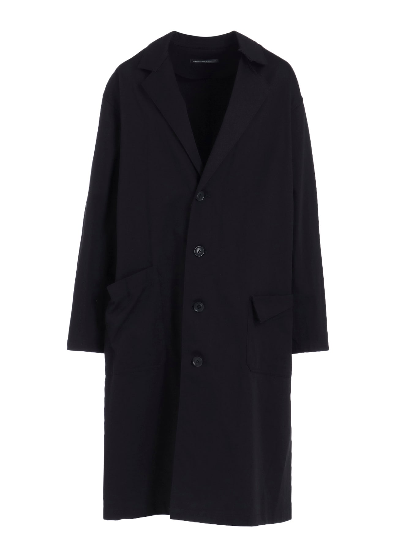 Y's COTTON TWILL LONG CAPE COAT コート　ワイズ Y's BORN PRODUCT] COTTON TWILL LONG CAPE COAT – THE SHOP