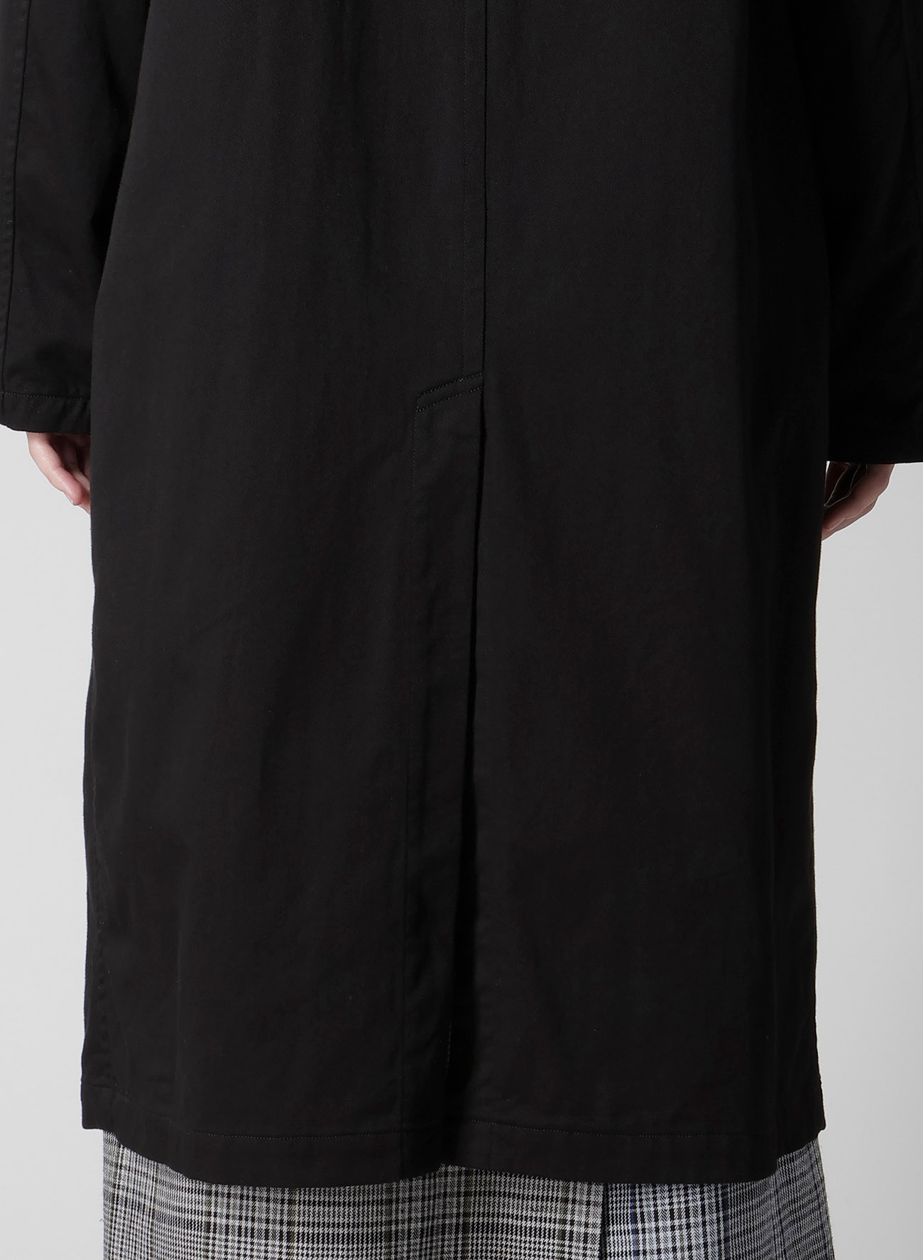 [Y's BORN PRODUCT] COTTON TWILL LONG JACKET