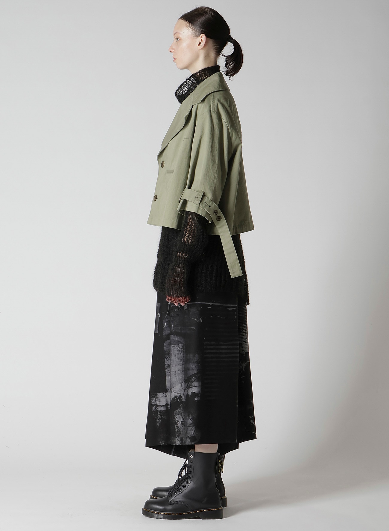 ジャケット・アウター goyemon Rib Regular Collar A/C Shirts M UJOH】REGULAR COLLAR HALF SLEEVE SHIRT - WHITE | 公式通販