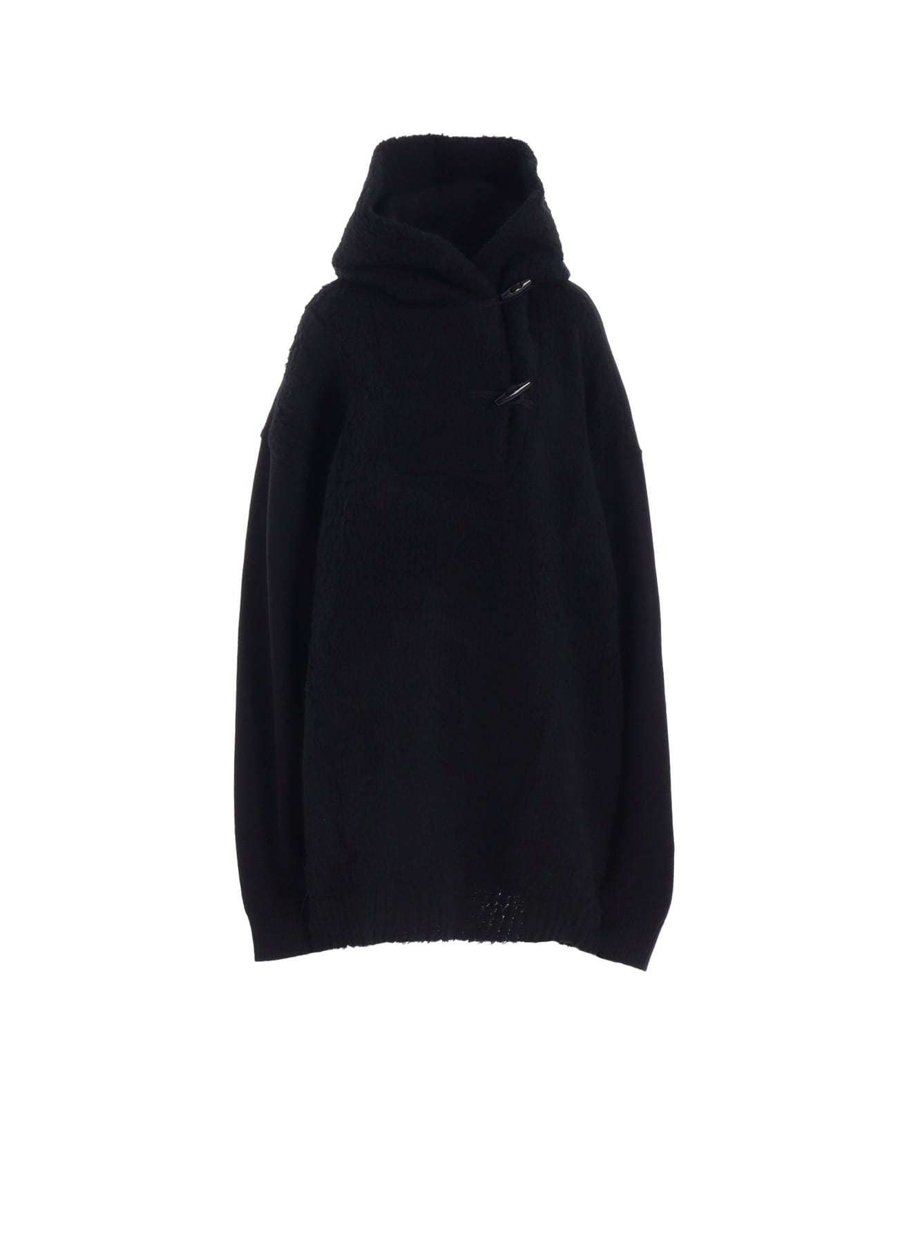 TOGGLE BUTTUN HOODIE