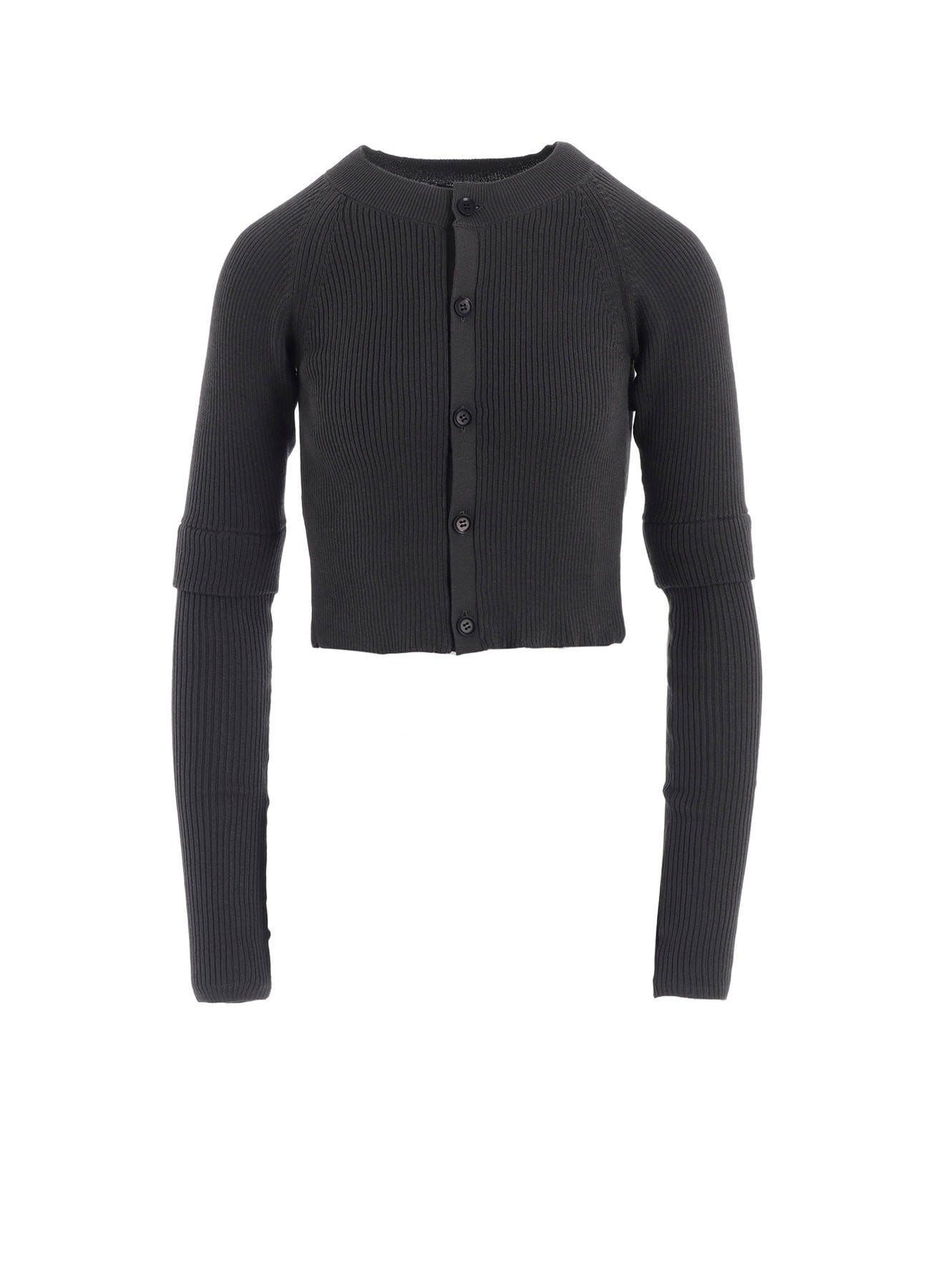 トップス Yohji Yamamoto SIDE RIB CARDIGAN 3G JERSEY SIDE RIB CARDIGAN – THE SHOP YOHJI YAMAMOTO
