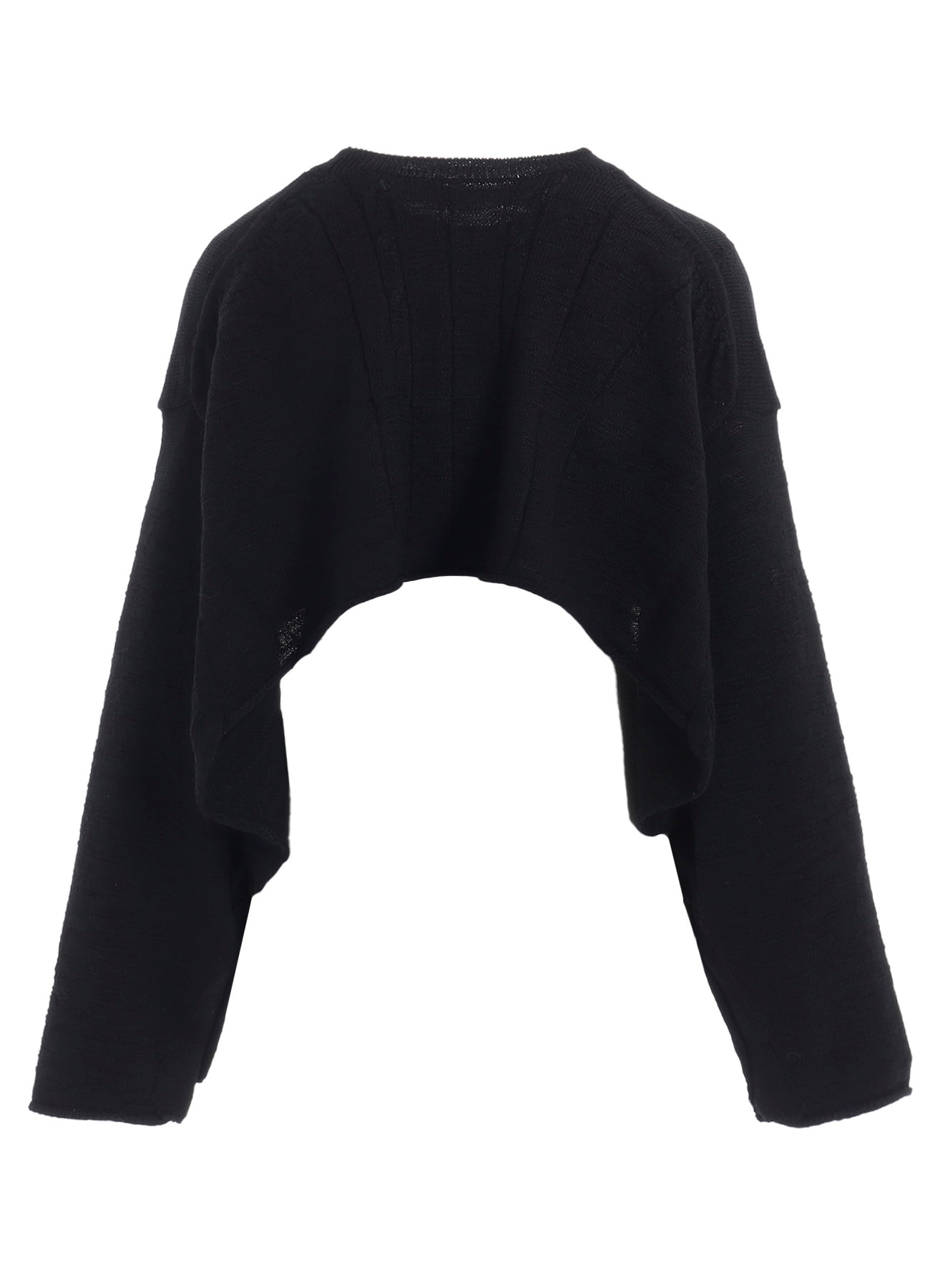 SLUB WOOL DESIGN KNIT PULLOVER