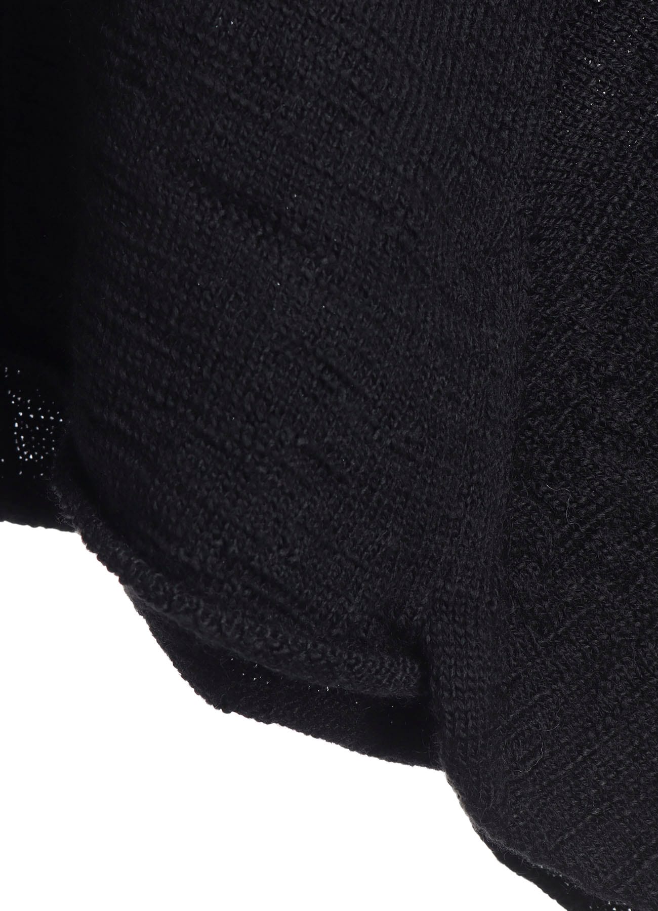 SLUB WOOL DESIGN KNIT PULLOVER