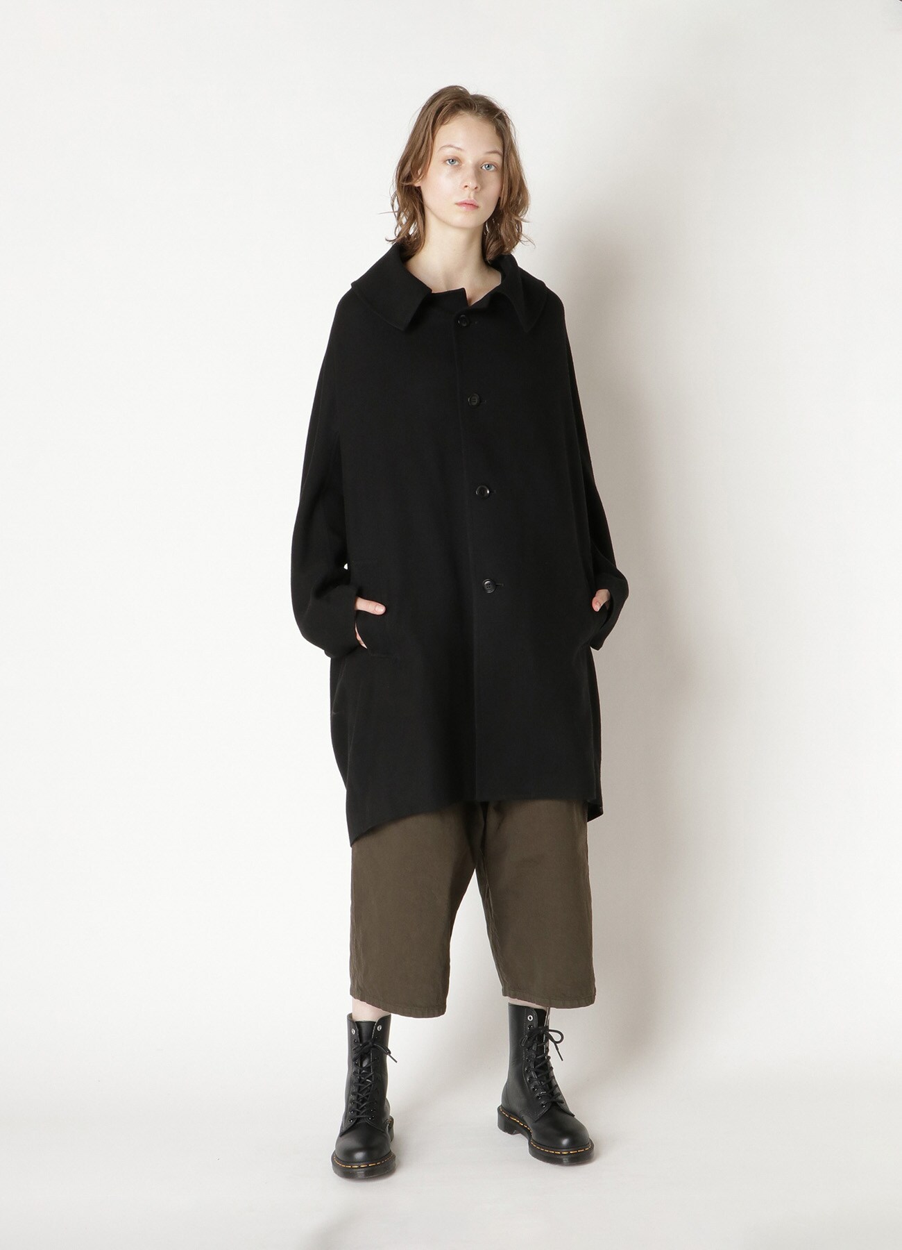 10oz DENIM DISCHARGE TIE DYE BIG WIDE PANTS