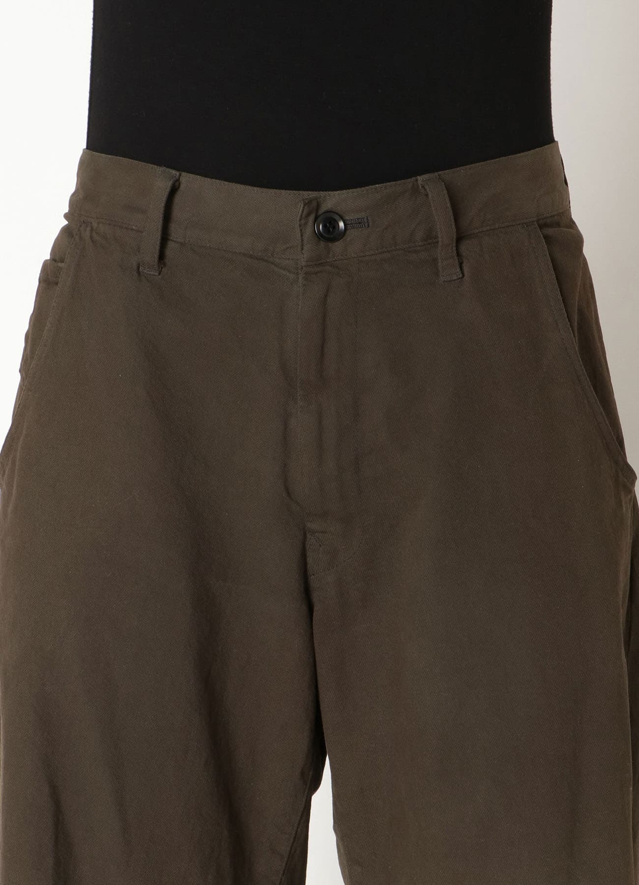 10oz DENIM DISCHARGE TIE DYE GUSSET WIDE PANTS