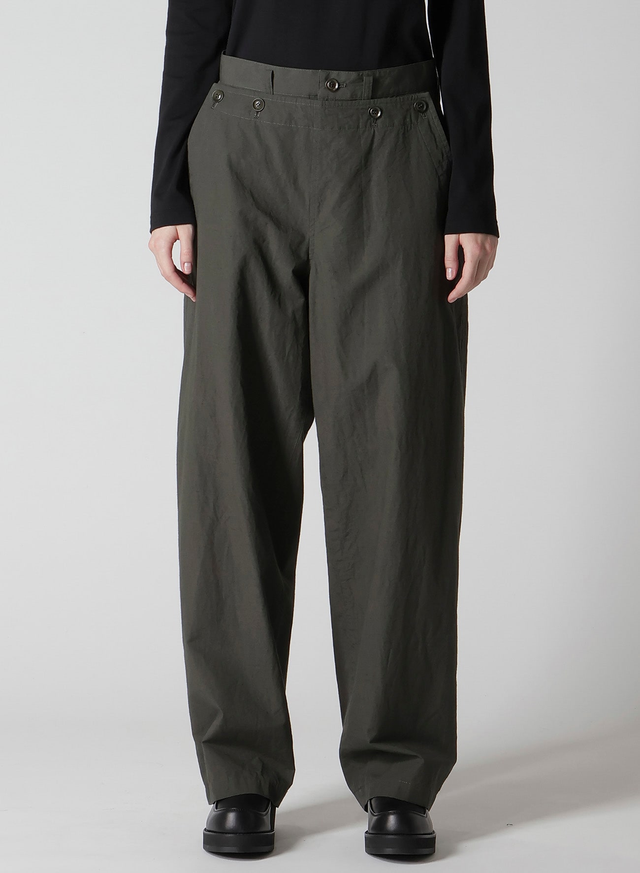 COTTON/LINEN SAILOR PANTS