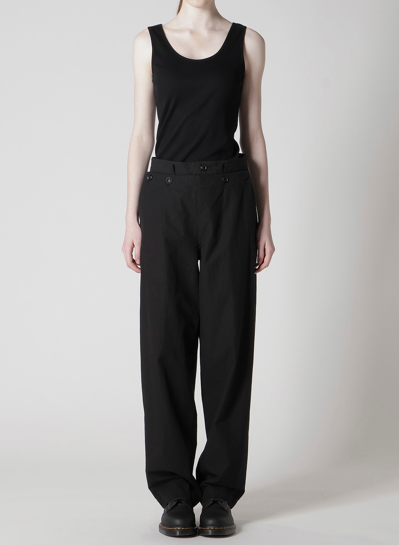 COTTON/LINEN SAILOR PANTS