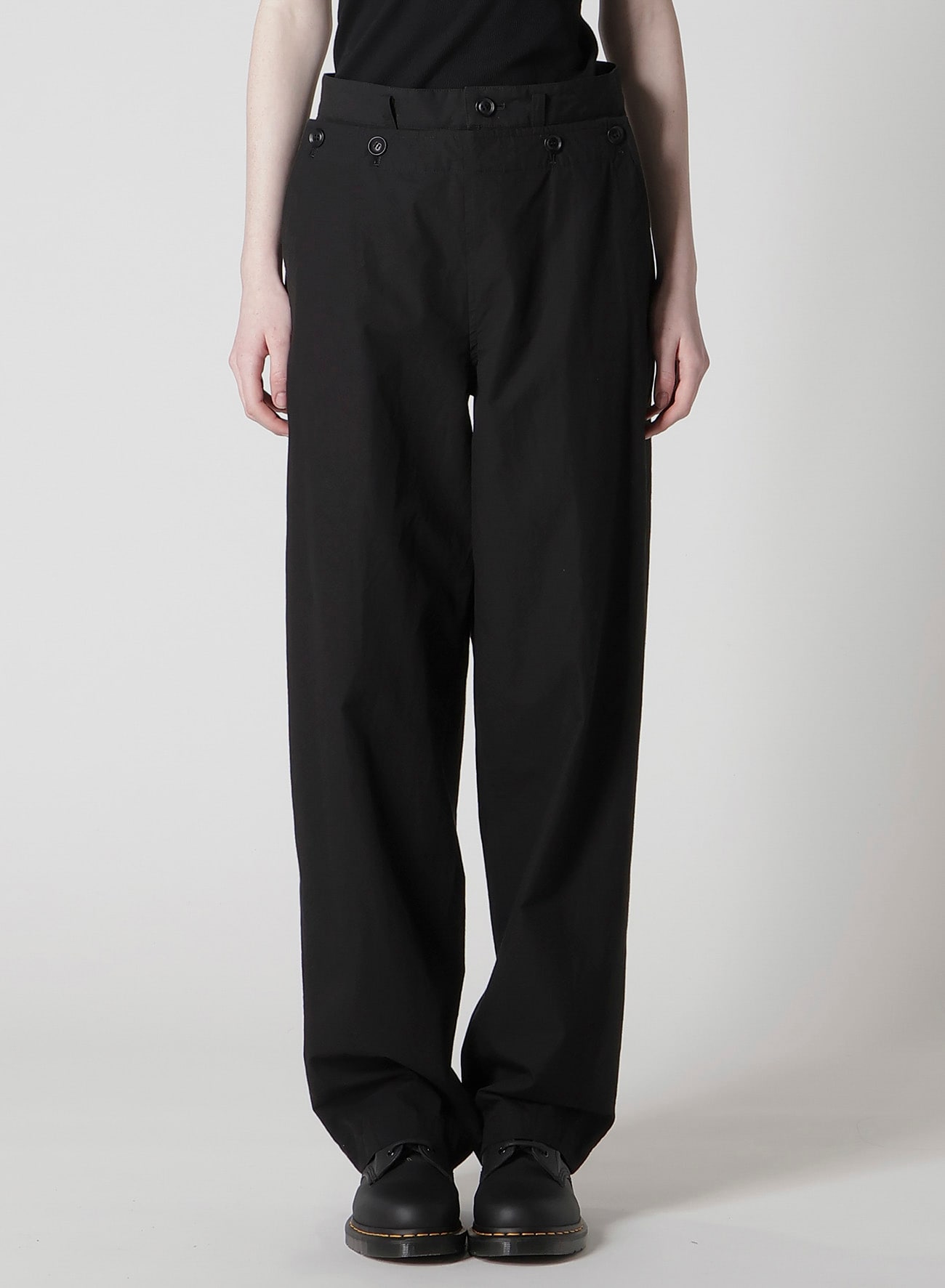 COTTON/LINEN SAILOR PANTS