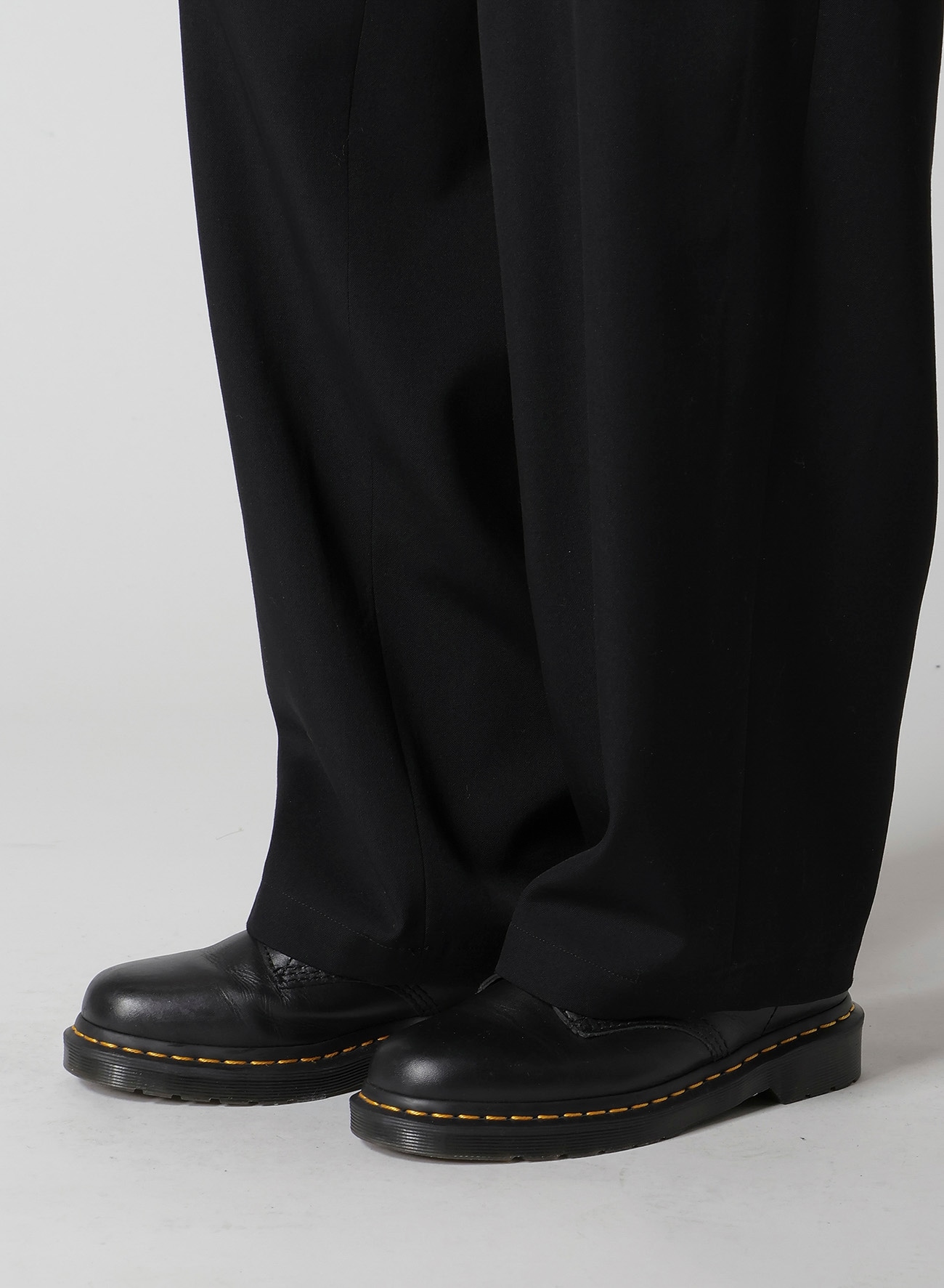 WOOL GABARDINE KO-SAILOR PANTS