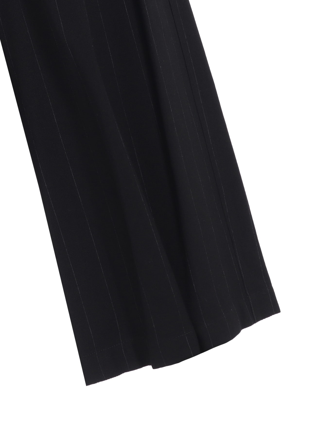W/RY STRIPE WAIST STRING WIDE PANTS
