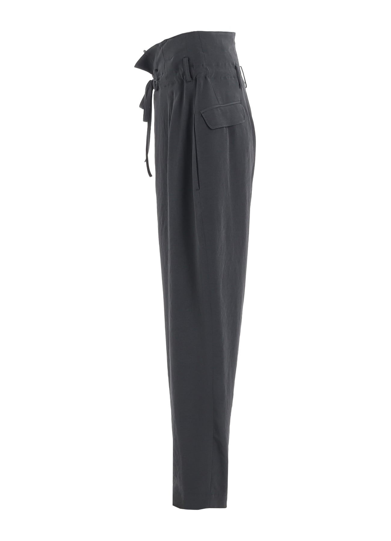 CREPE de CHINE HIGH WAIST PANTS