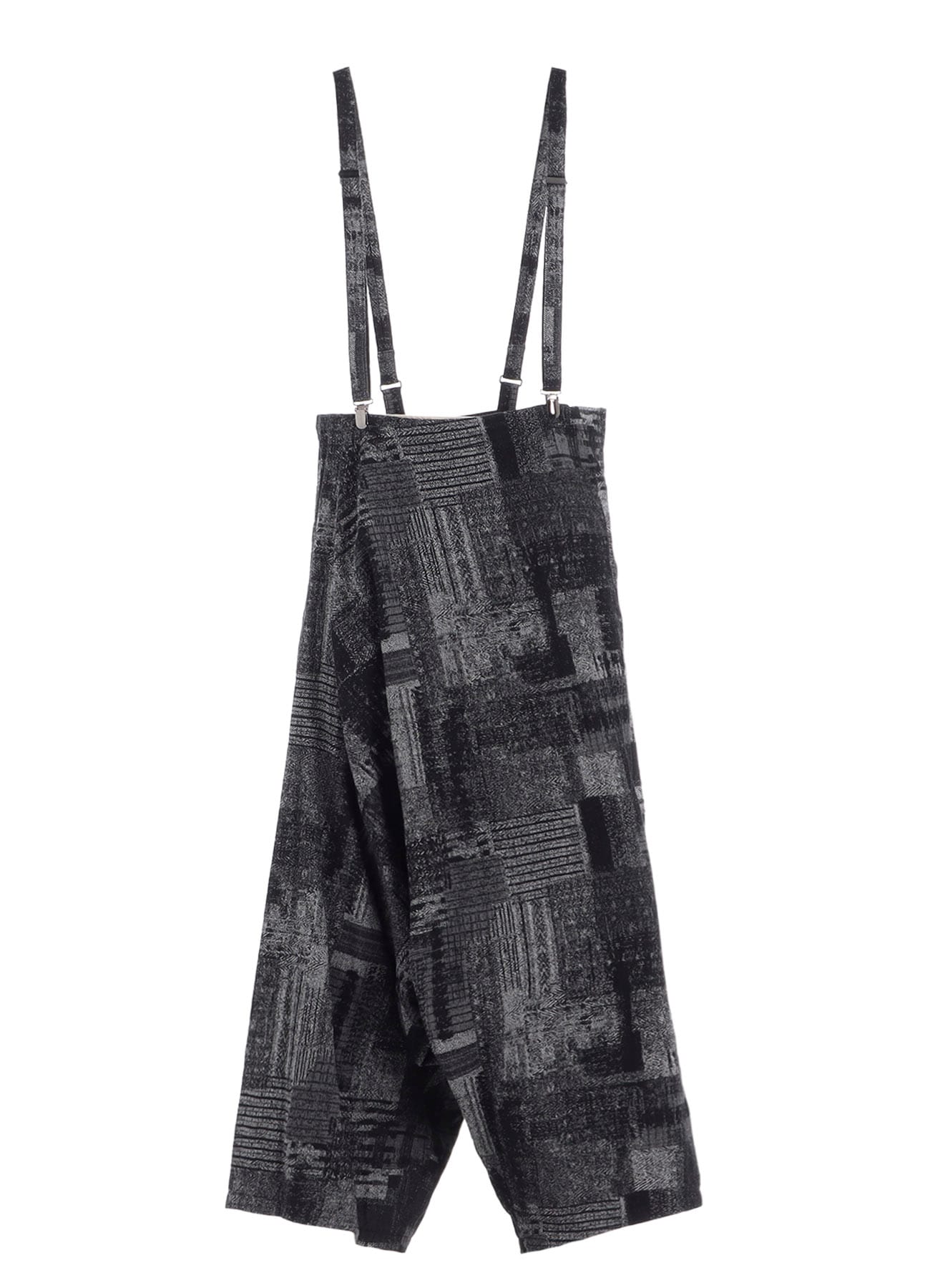 PATCHWORK JACQUARD LONG SAROUEL PANTS