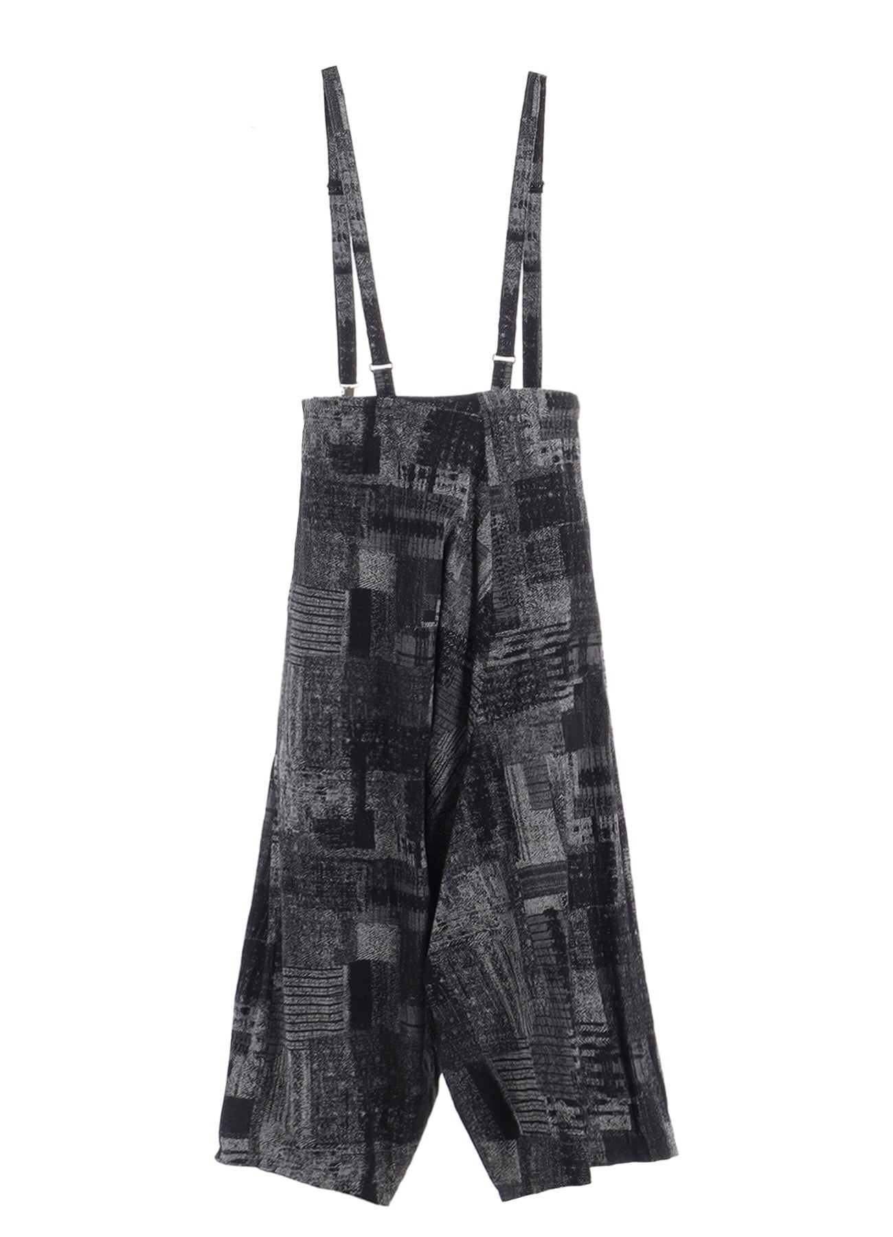 PATCHWORK JACQUARD LONG SAROUEL PANTS