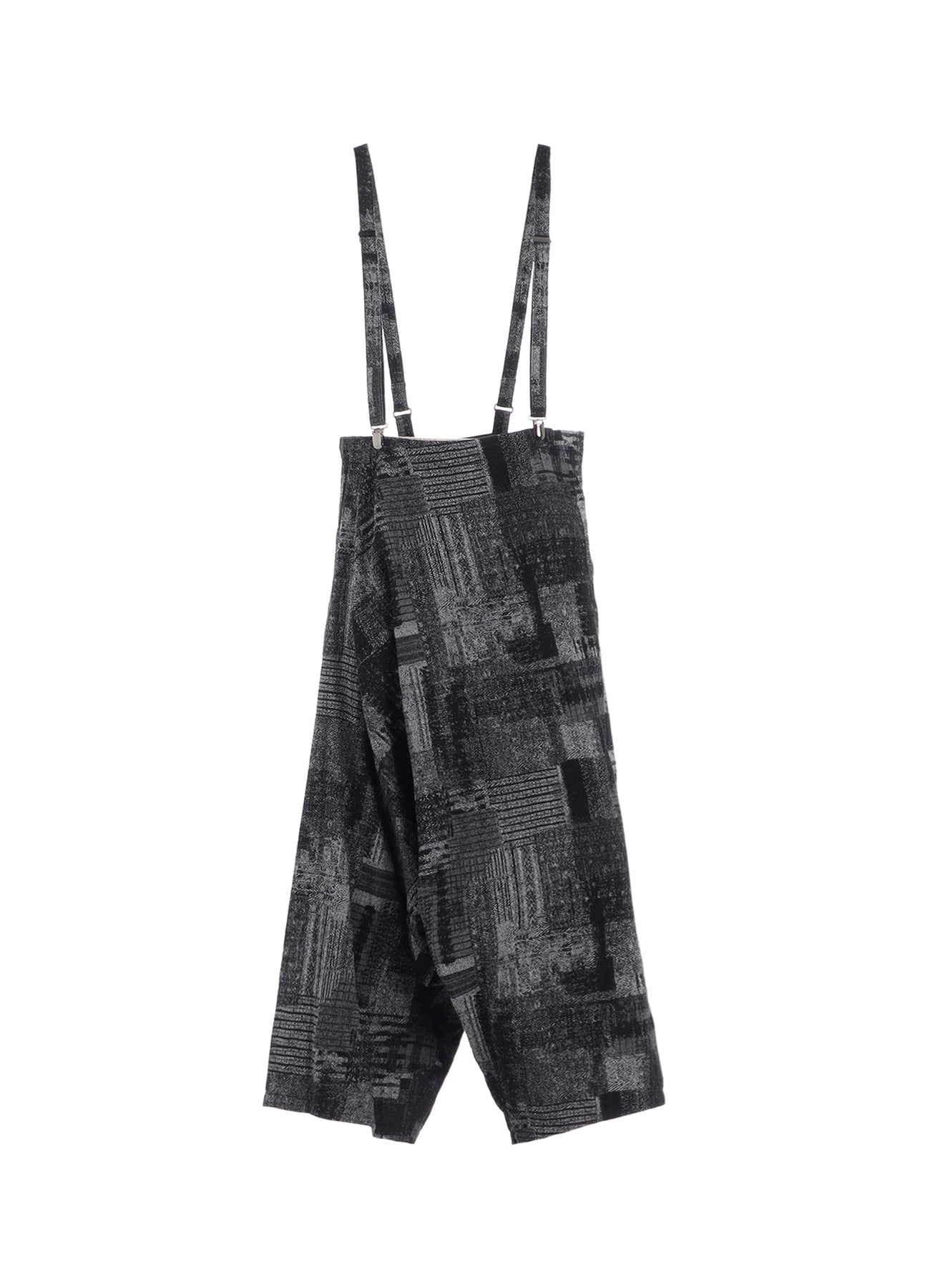 PATCHWORK JACQUARD LONG SAROUEL PANTS