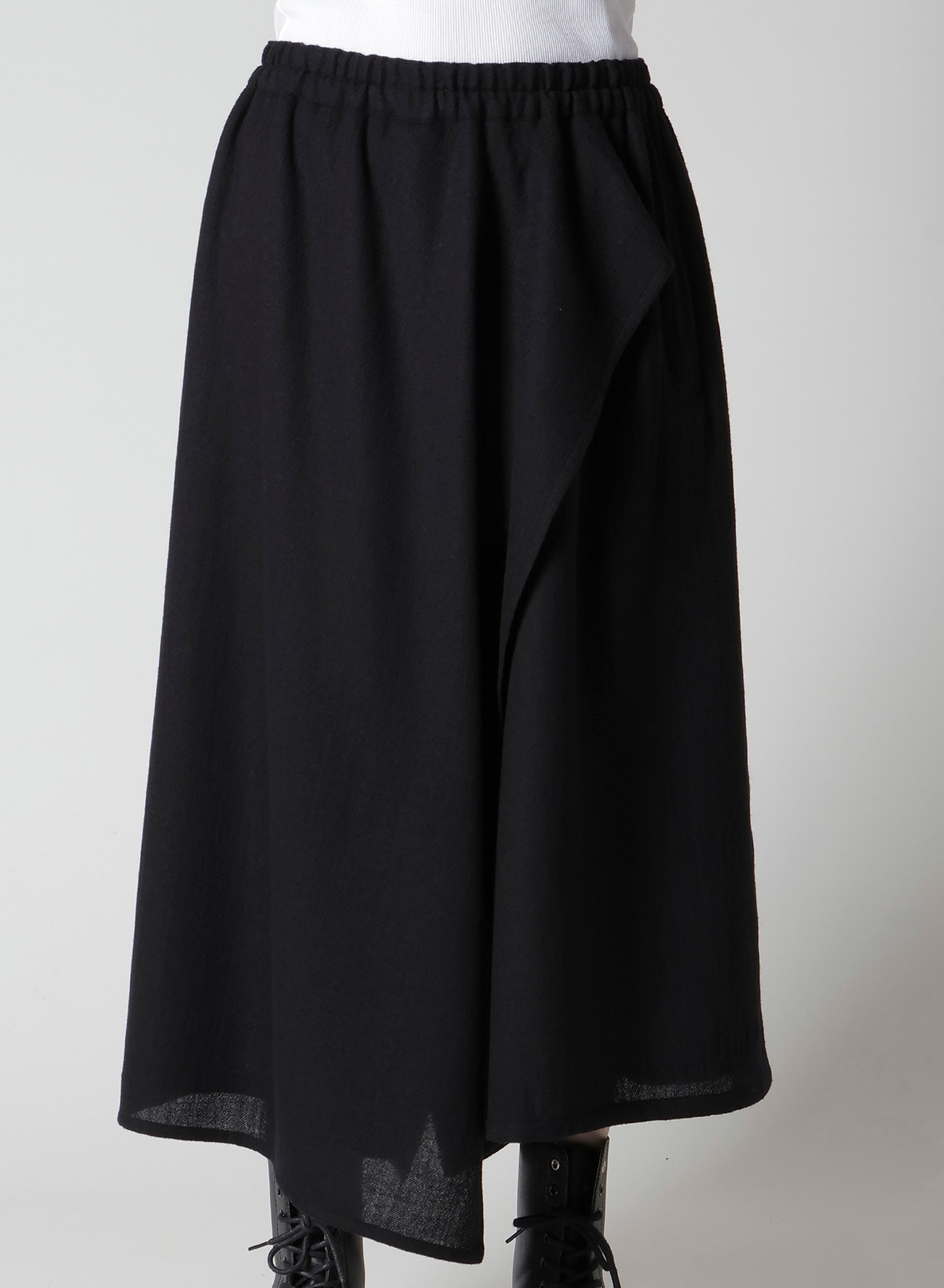 WOOL GAUZE TWILL PANTS