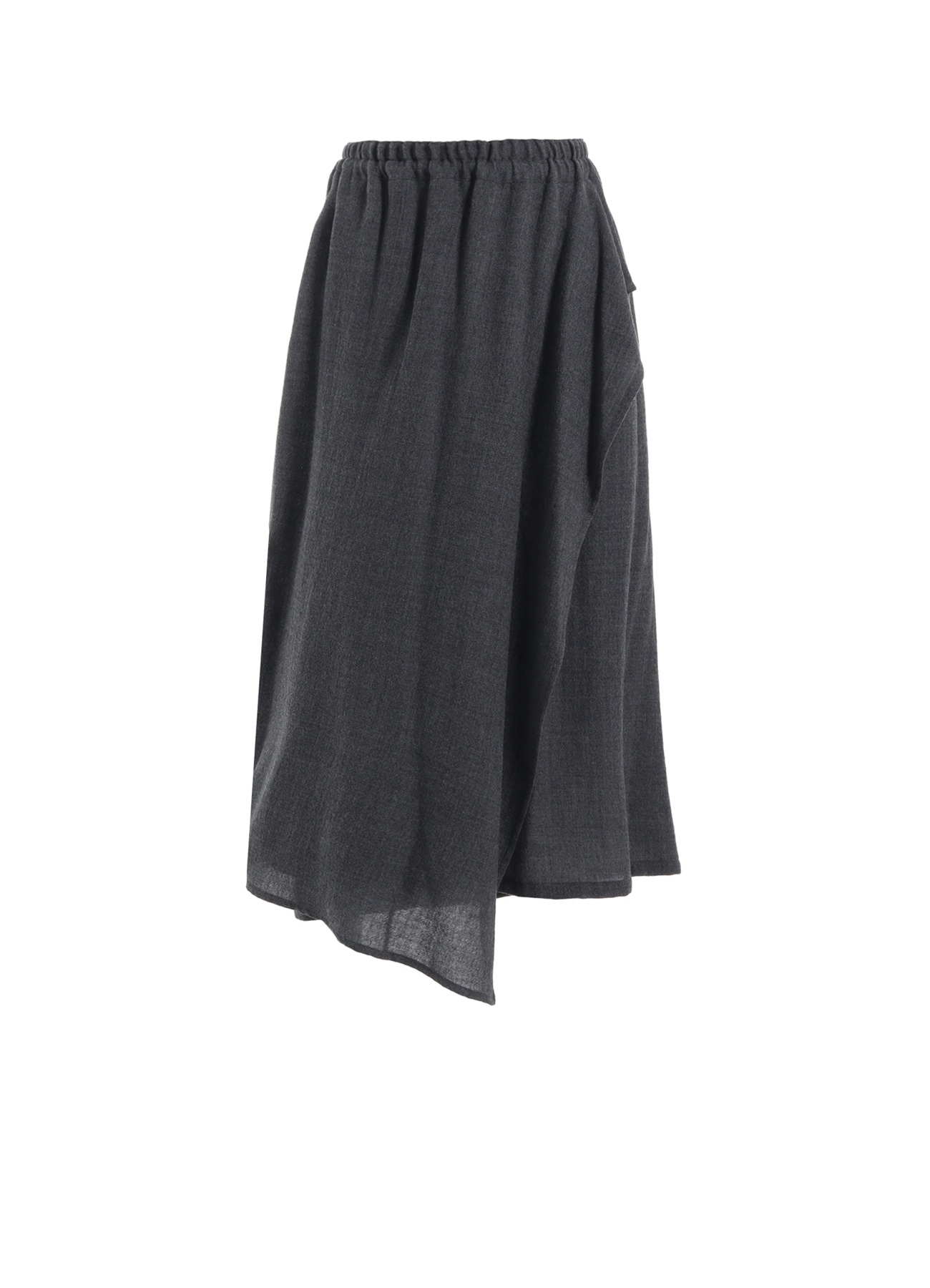 WOOL GAUZE TWILL PANTS