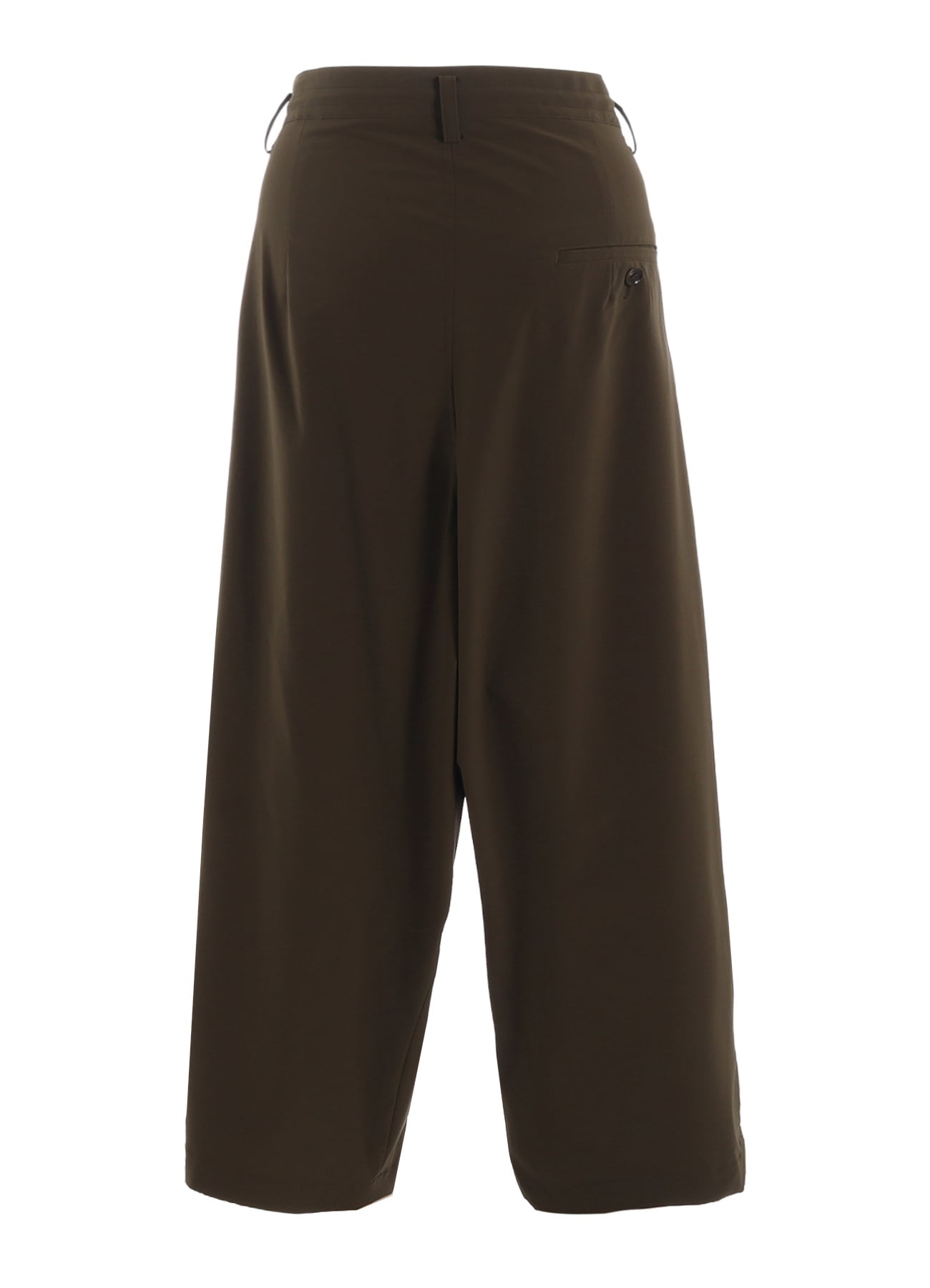 PE/ TAFTA DOUBLE TUCK GATEHRED PANTS
