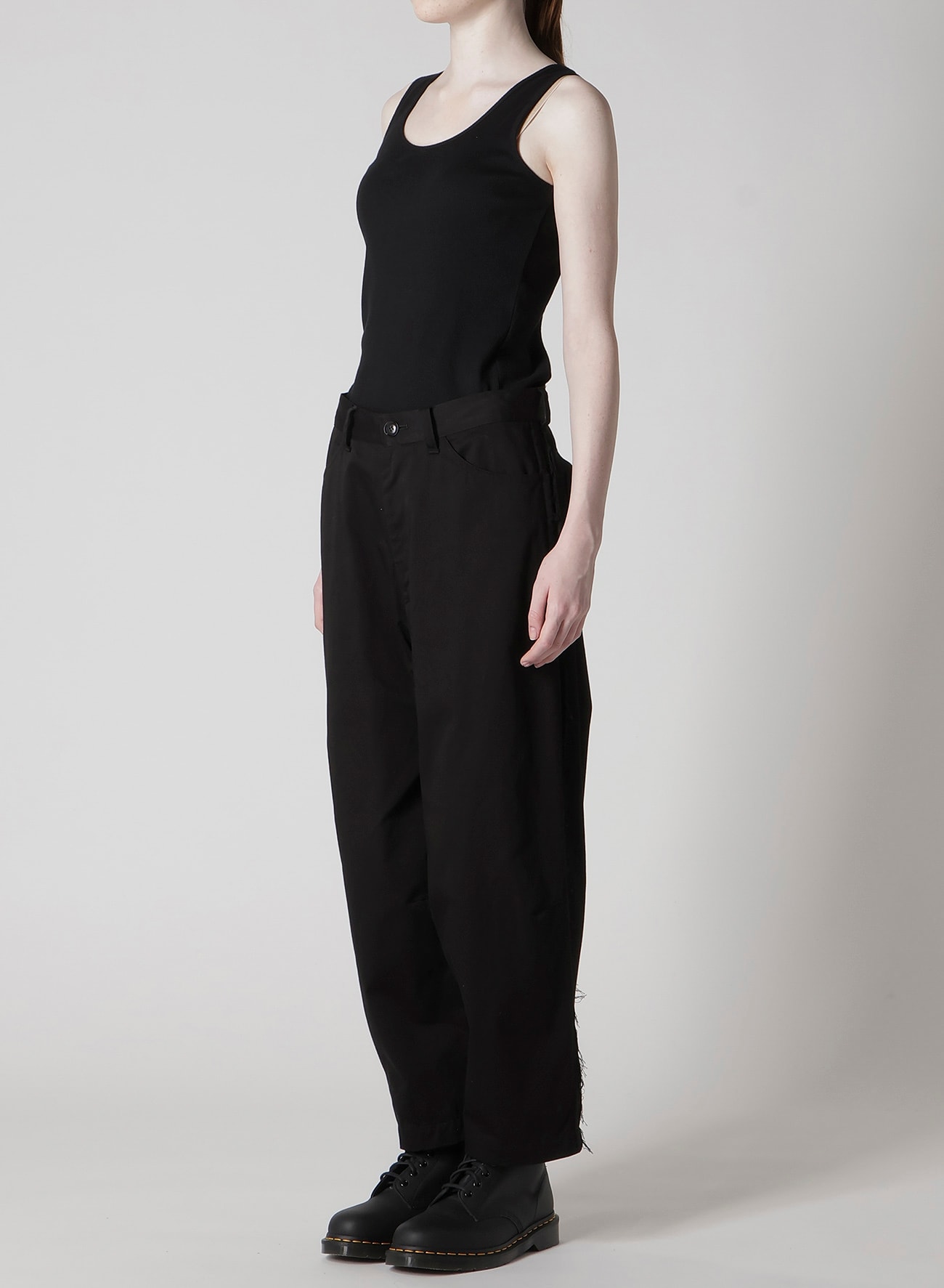 [Y's BORN PRODUCT] COTTON TWILL PANTS