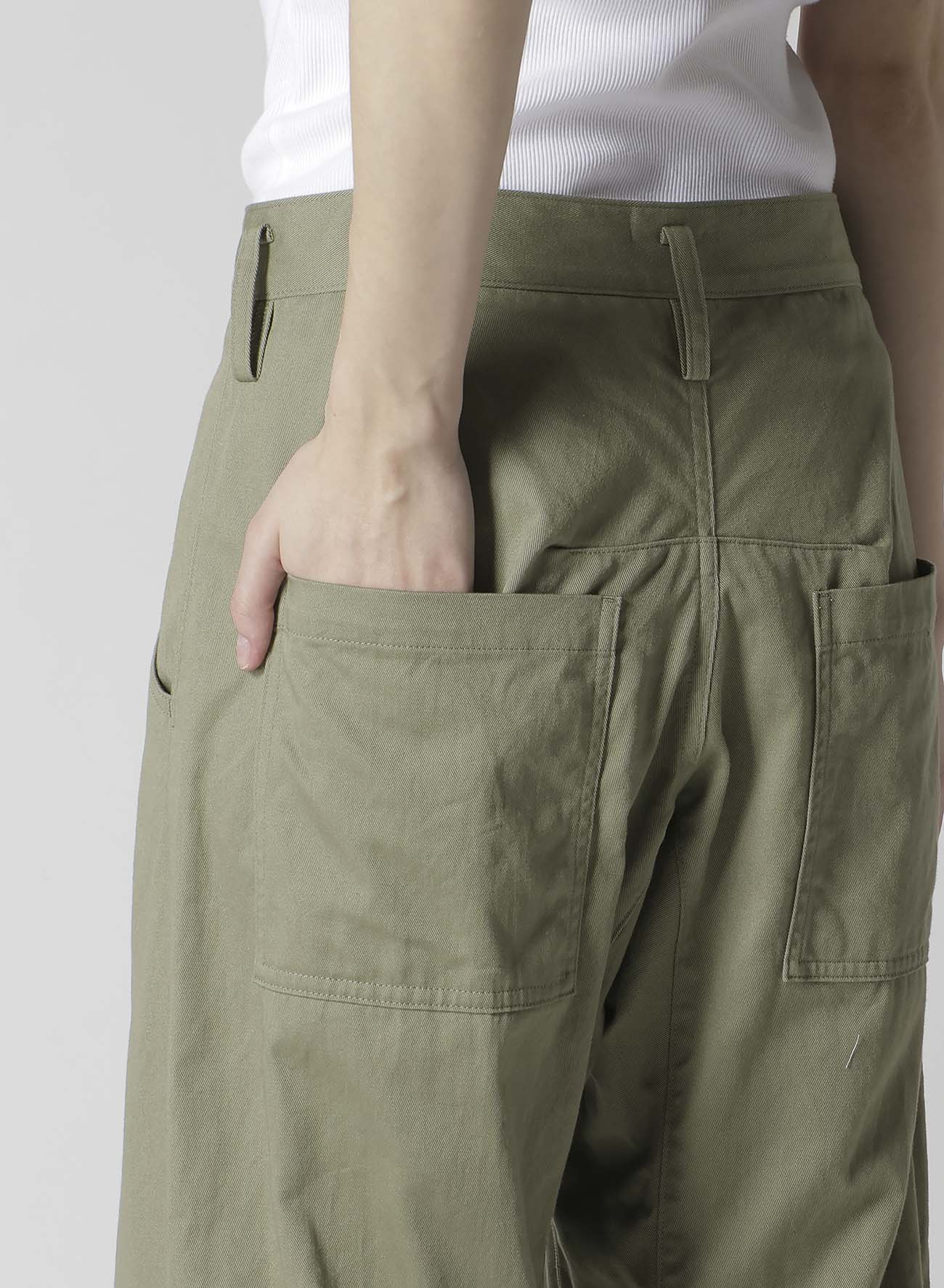 Y's ワイズ /// ウールパンツ カーキ size 2 Y's ワイズ /// ウールパンツ カーキ size 2
