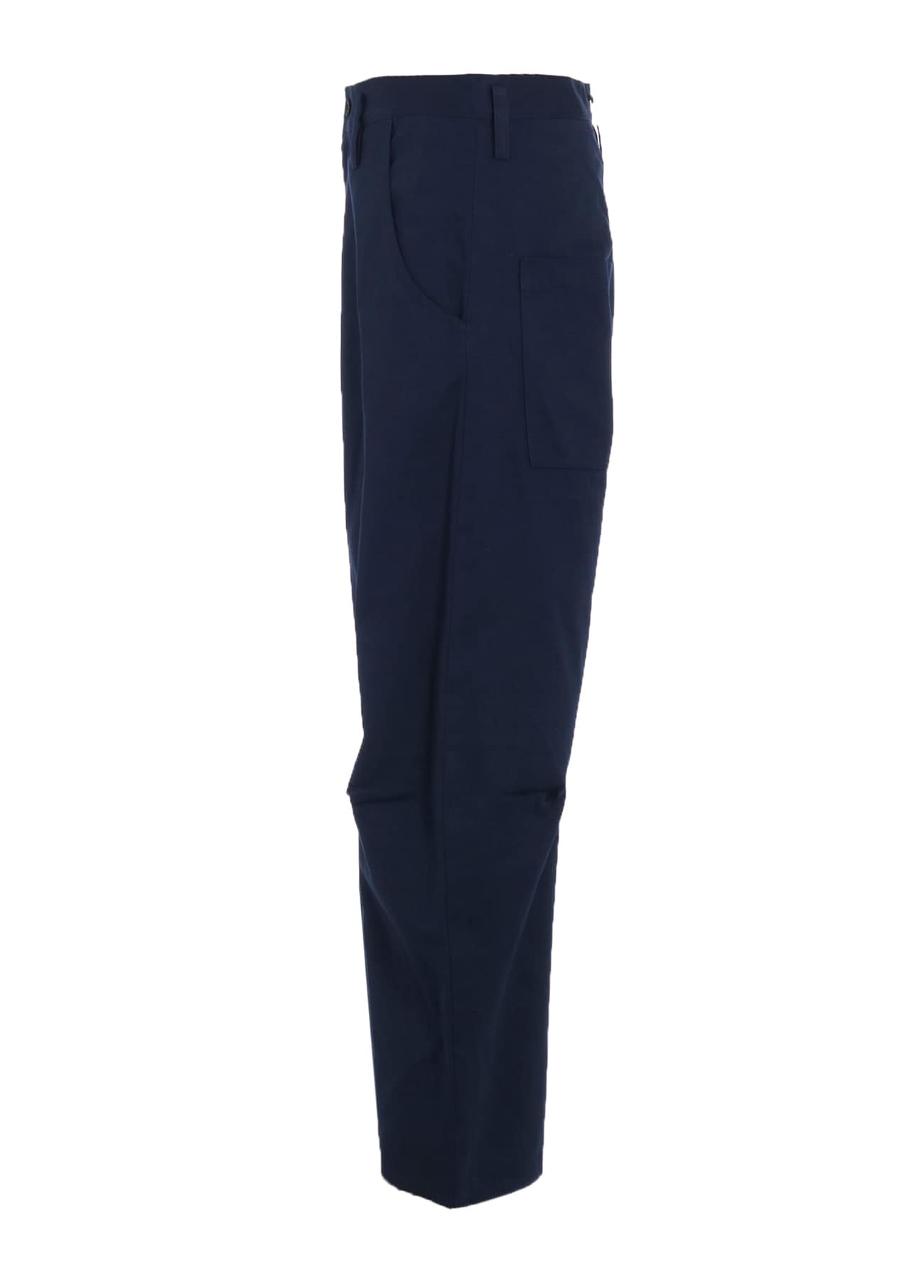 [Y's BORN PRODUCT] COTTON TWILL WIDE PANTS