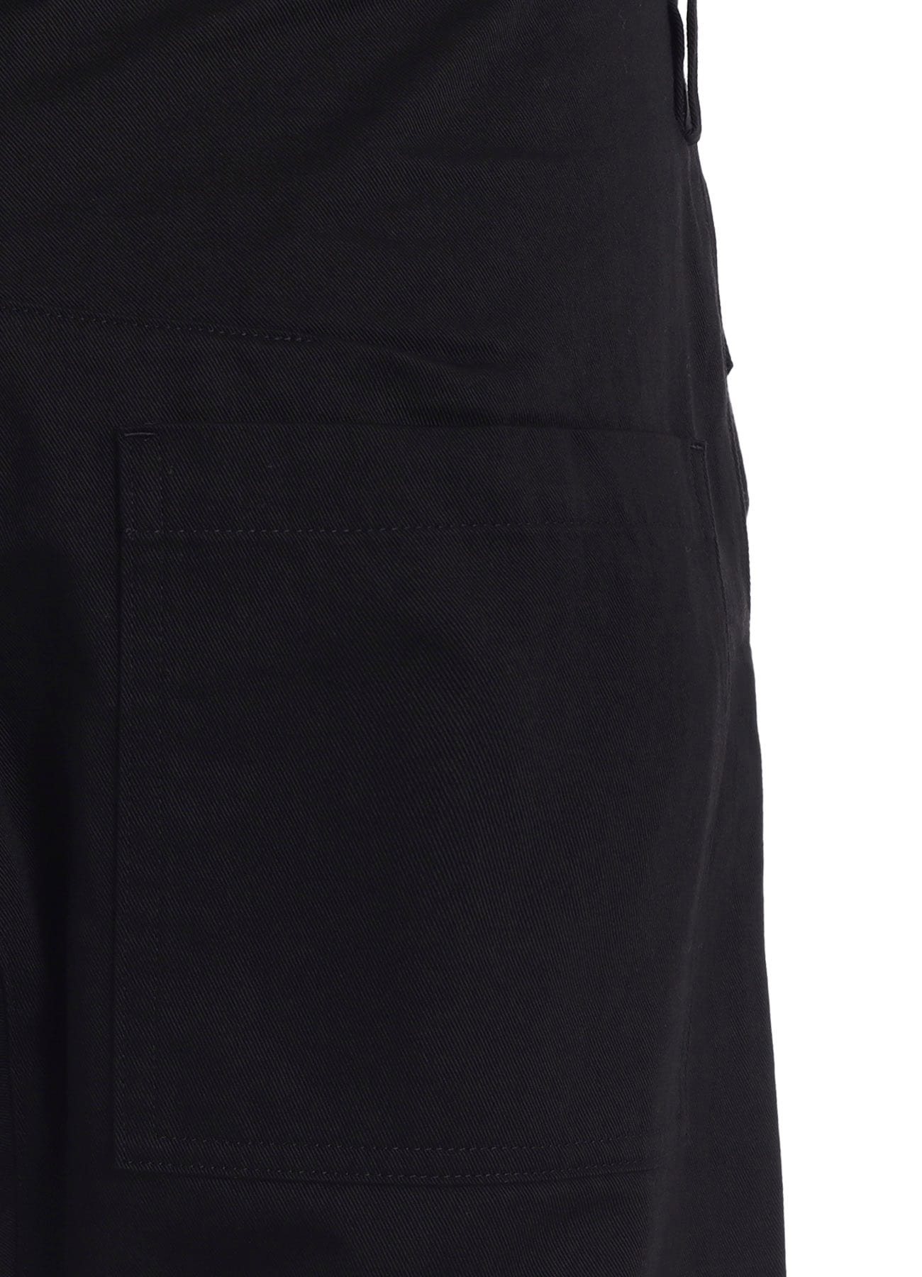[Y's BORN PRODUCT] COTTON TWILL WIDE PANTS