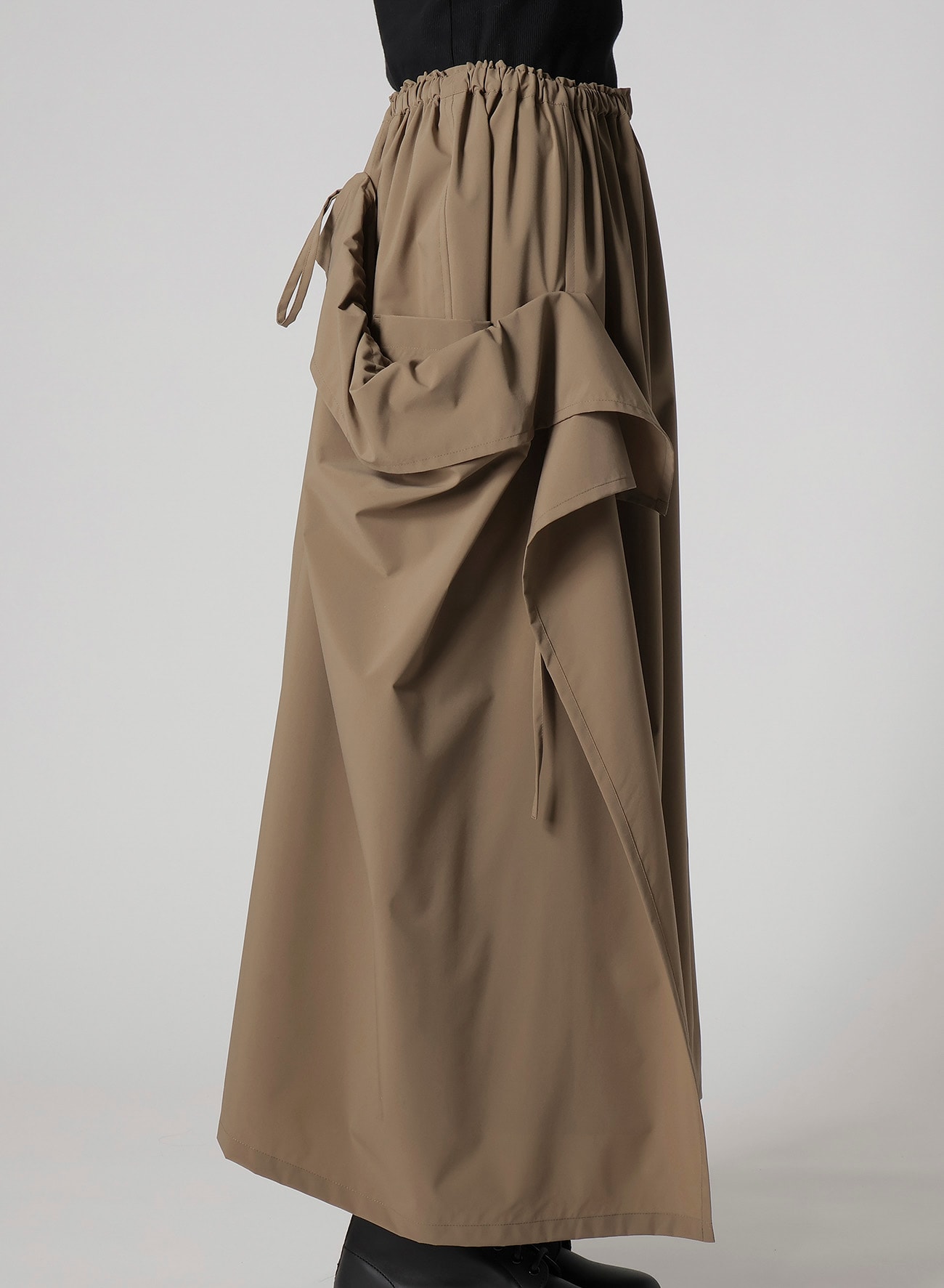 PE/ TAFTA GATHERED SKIRT