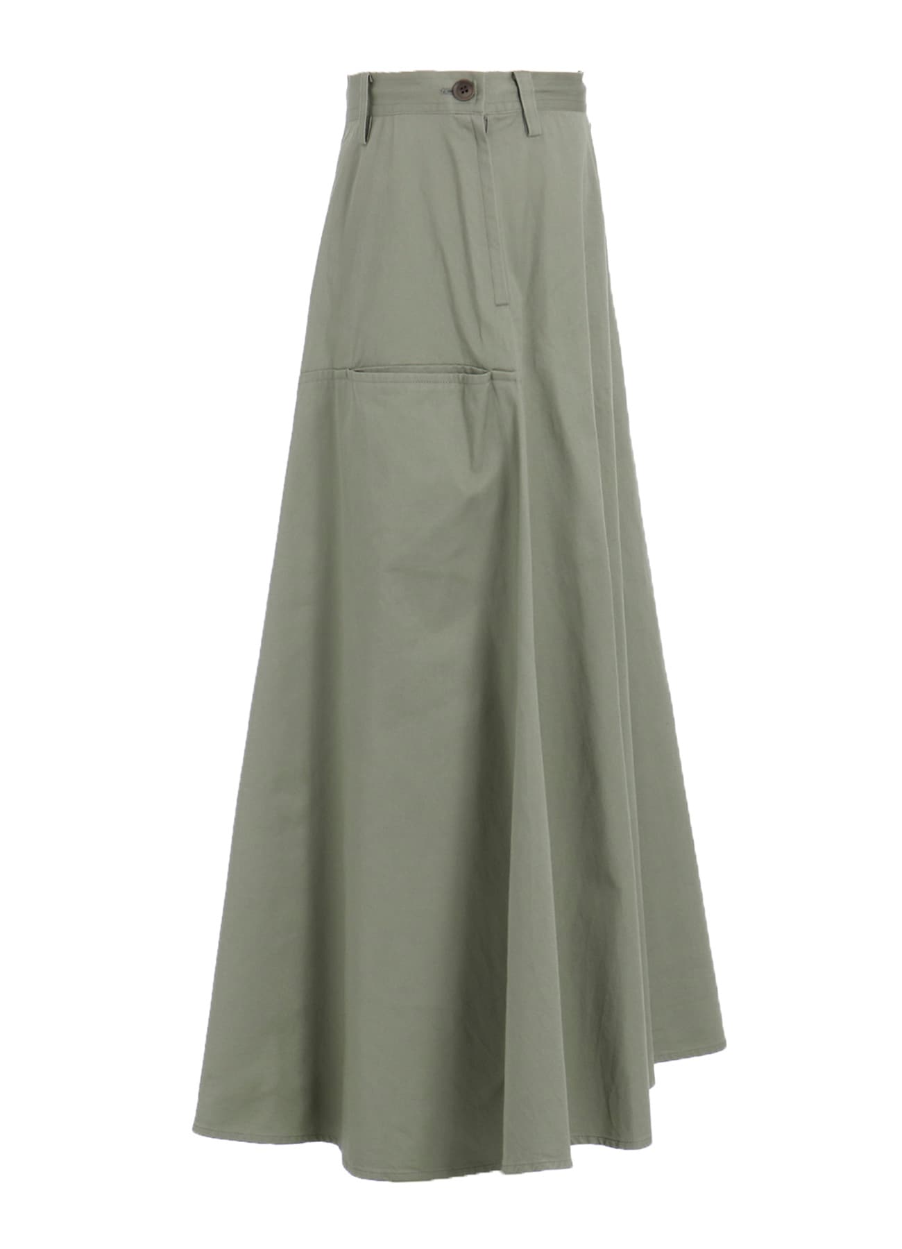 専用★yライン　2本 Y's BORN PRODUCT] COTTON TWILL FRONT PANEL POCKET SKIRT(XS
