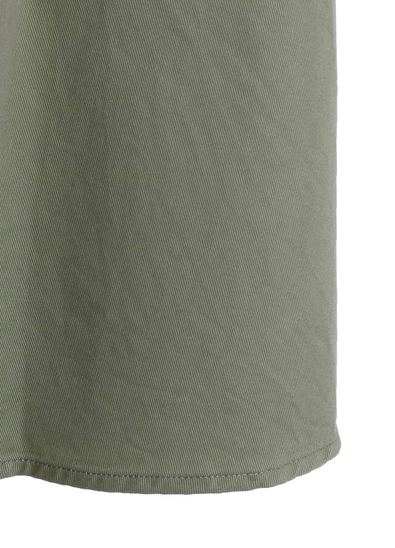 Y's BORN PRODUCT] COTTON TWILL FRONT PANEL POCKET SKIRT(XS