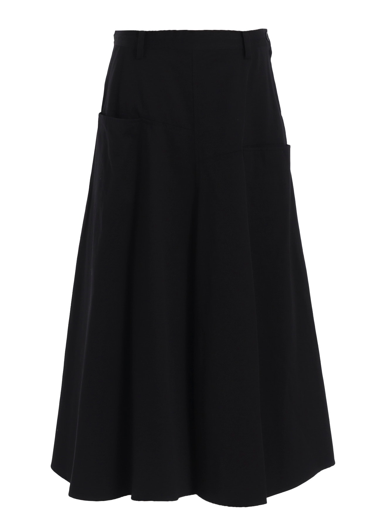 [Y's BORN PRODUCT] COTTON TWILL FRONT PANEL POCKET SKIRT