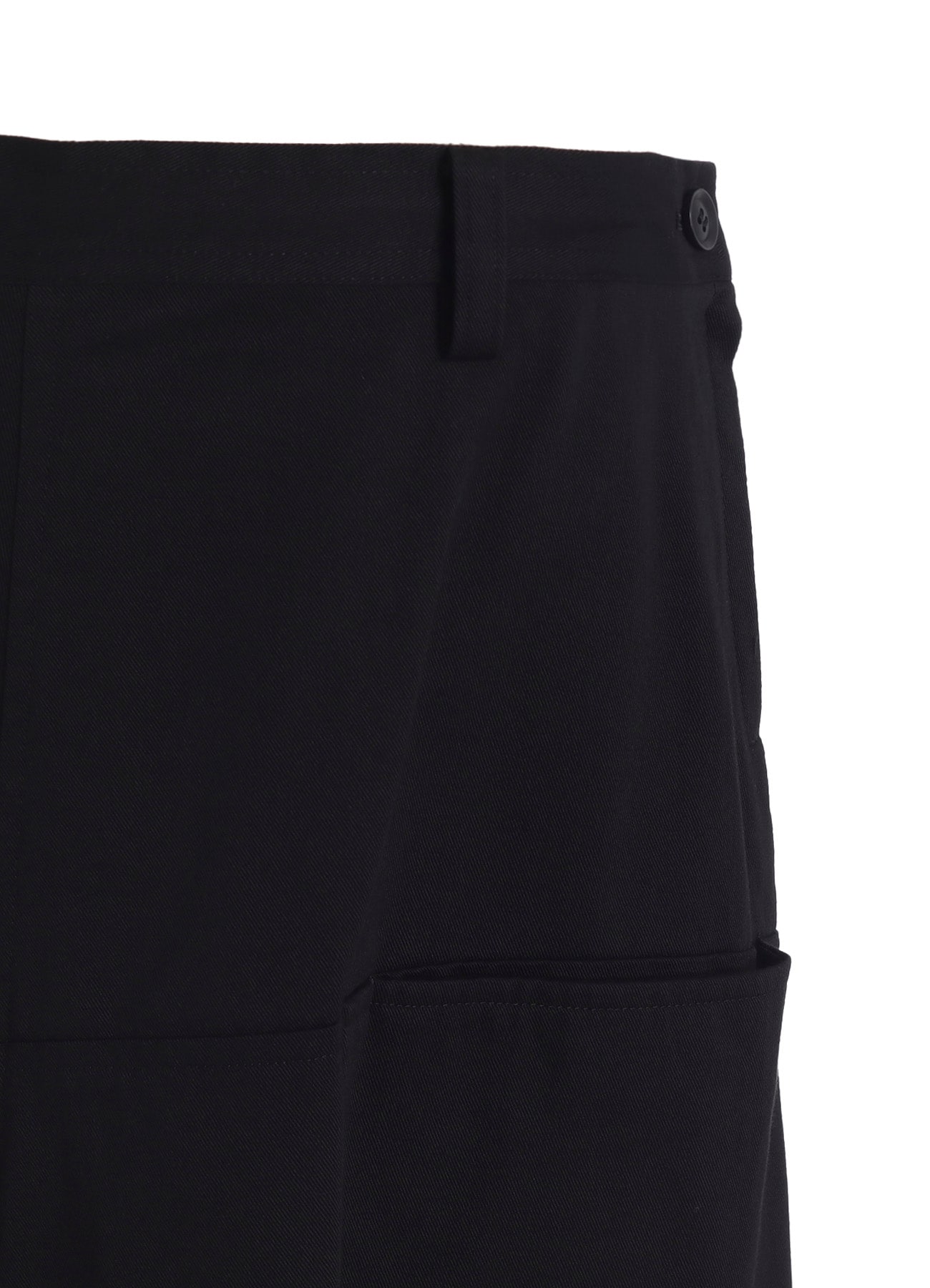 [Y's BORN PRODUCT] COTTON TWILL FRONT PANEL POCKET SKIRT