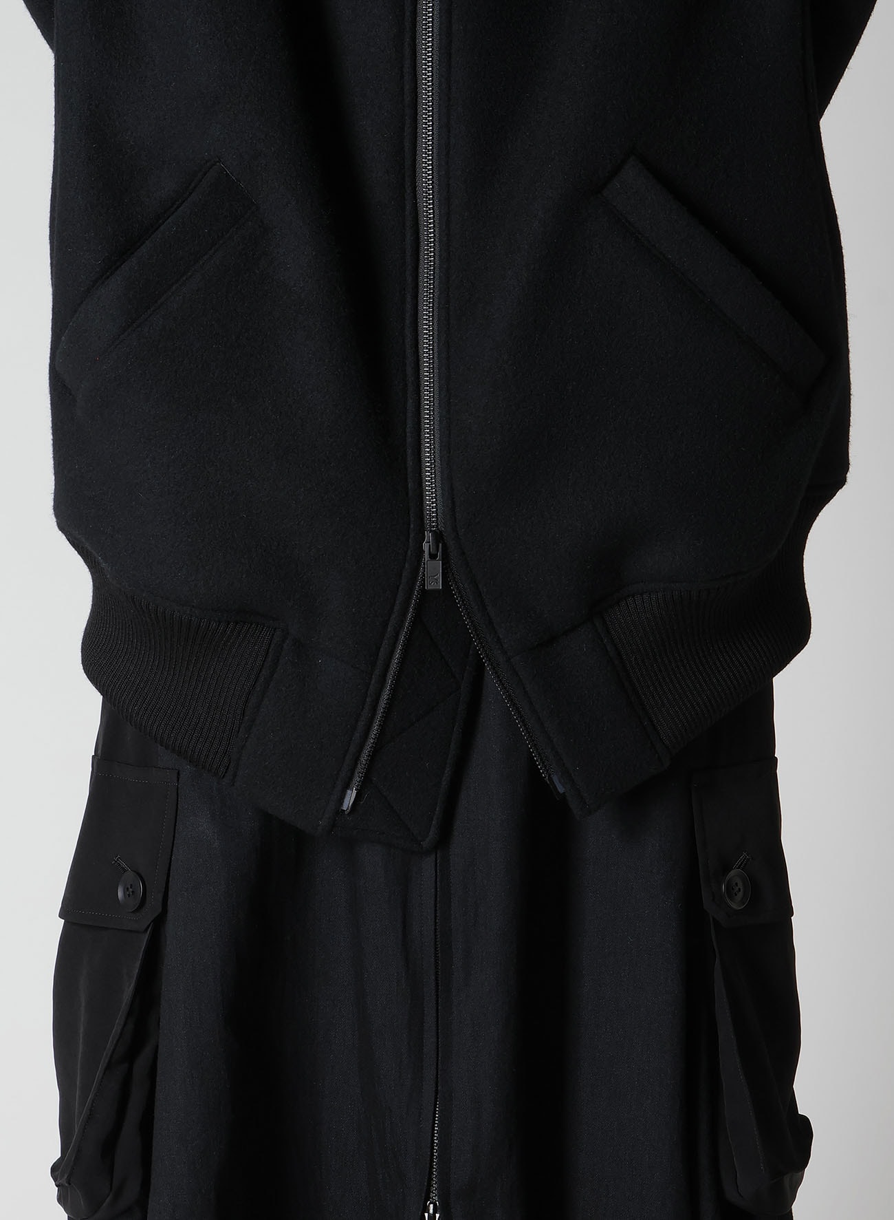 WOOL DOUBLE-FACED MOSSER MA-1