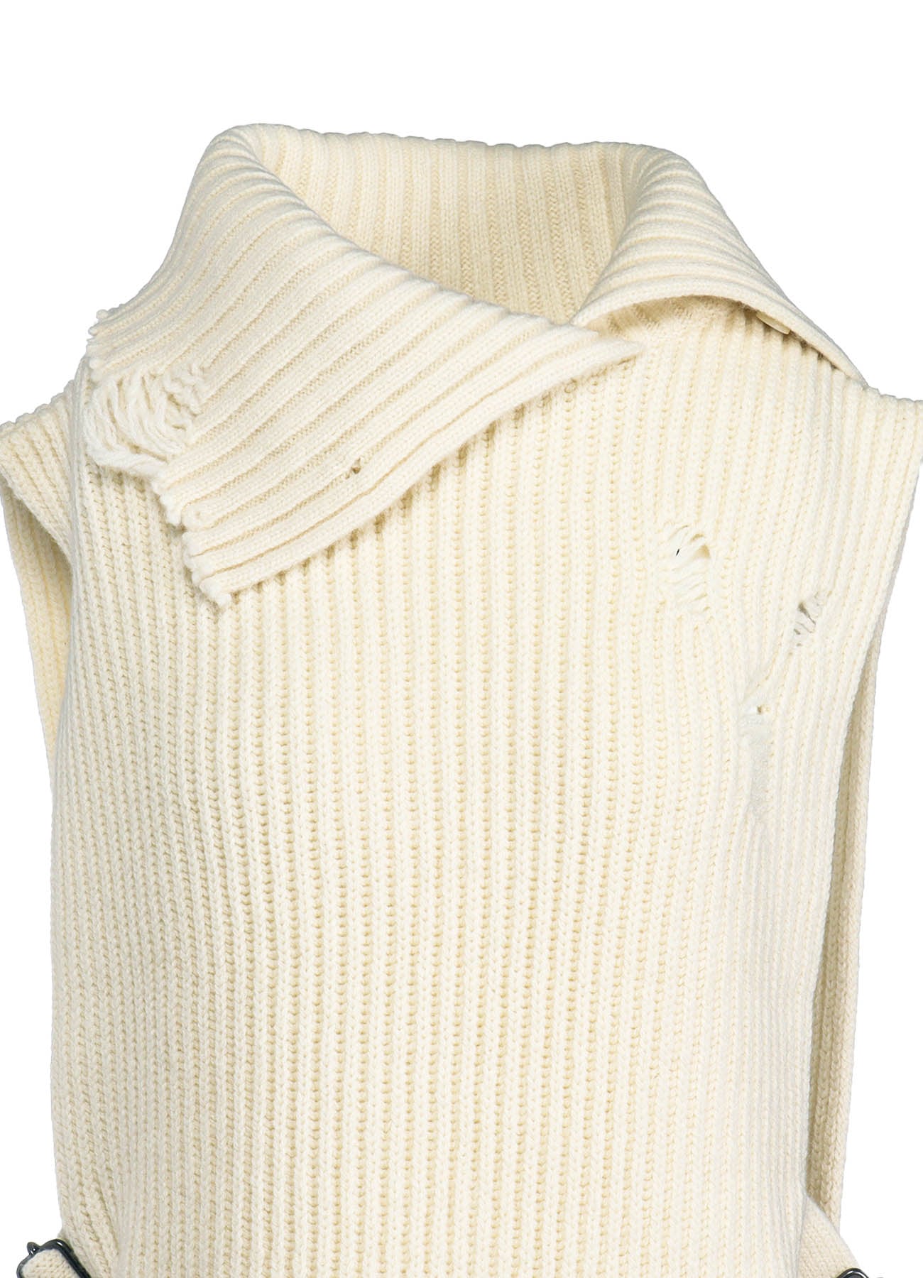 【9/13 12:00 Release】LAMB WOOL DAMAGED KNIT VEST