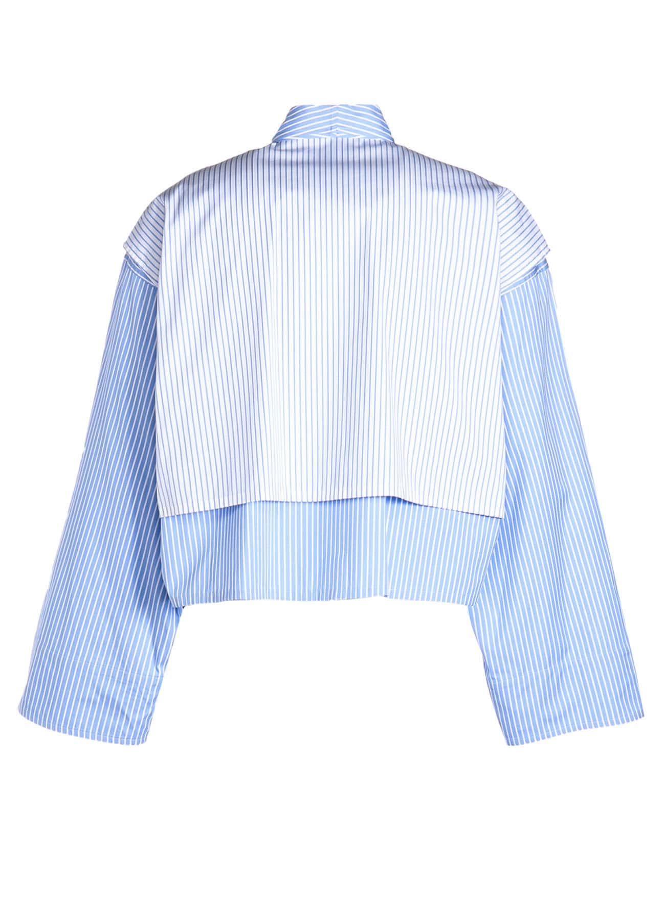 STRIPE SHIRT WITH BOWTIE