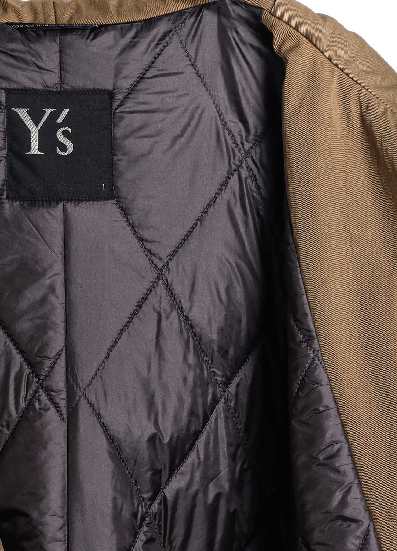 NY/ CHINO CLOTH HOODIE COAT