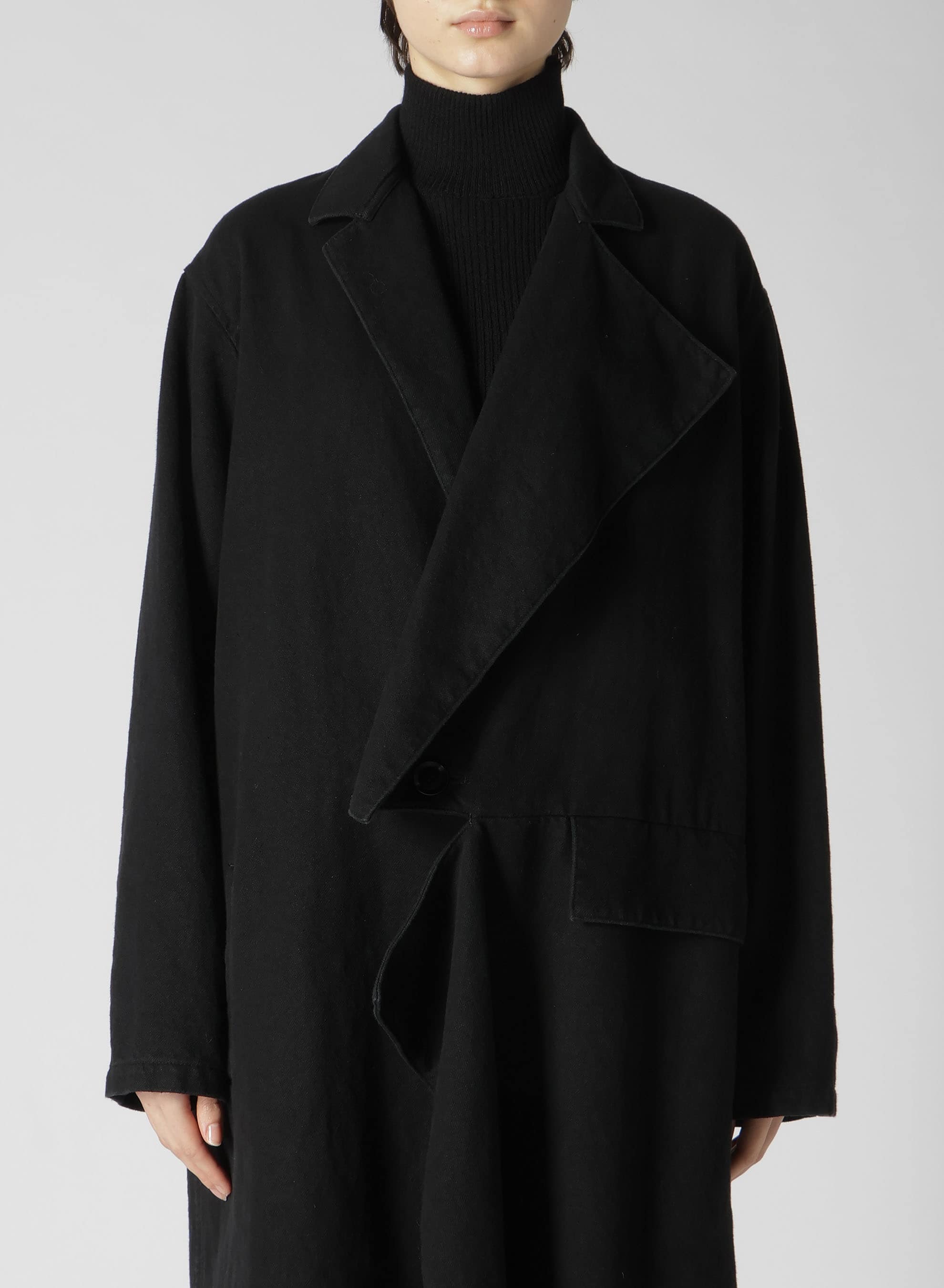 C/LI GABARDINE LEFT FRONT CUTTING COAT